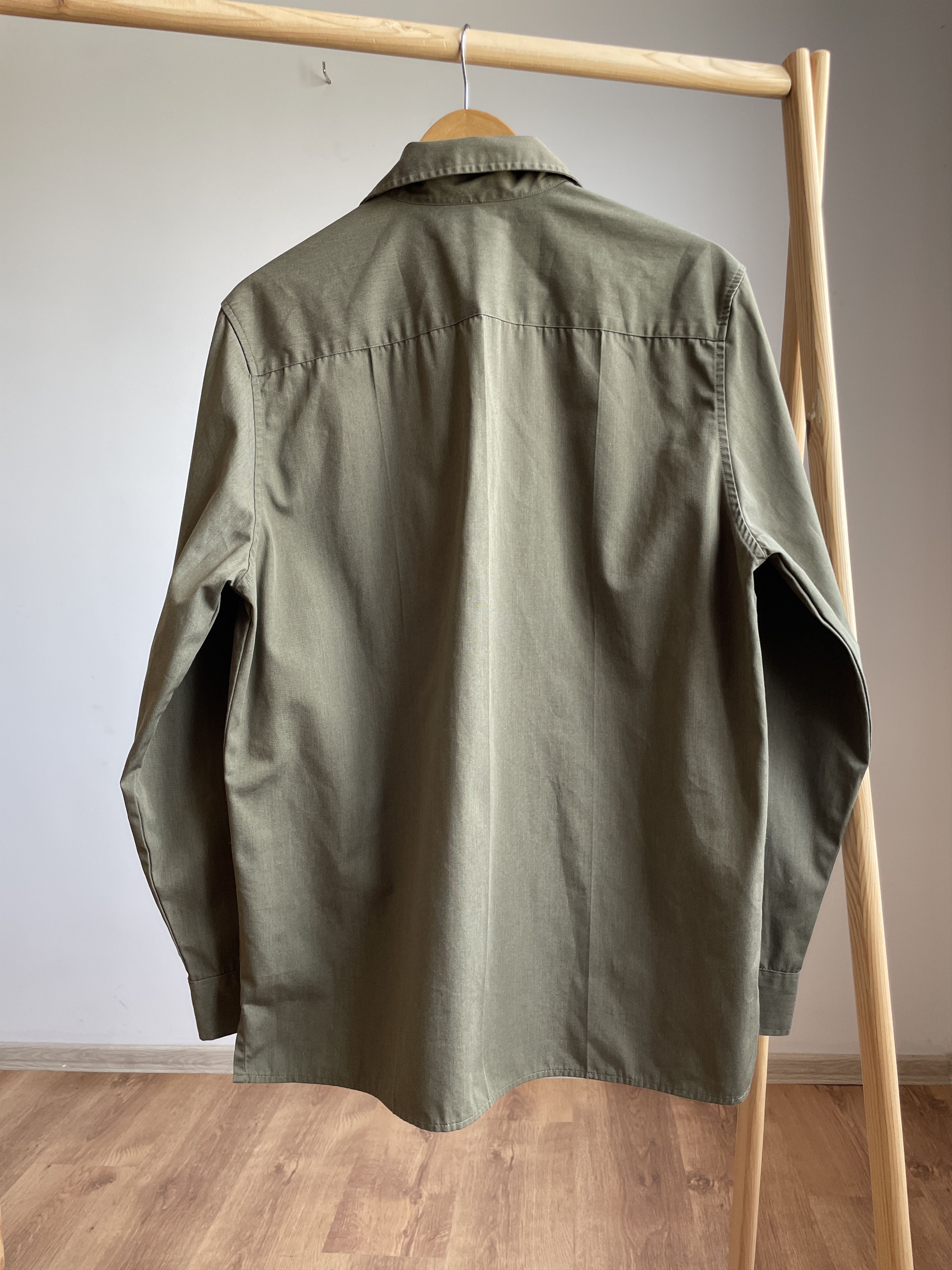 Levi's Levi's Sta-Prest Vintage Military Camp Collar Shirt Size L Size US L / EU 52-54 / 3 - 2 Thumbnail