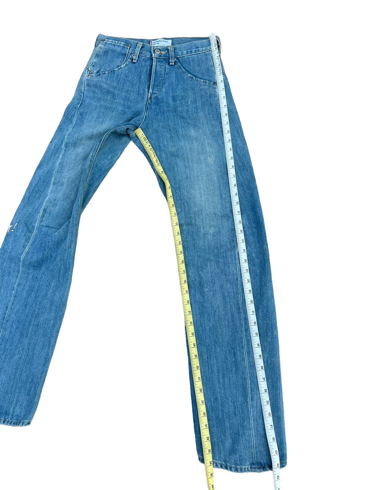 Levi's Levi's Engineered Poem Made in Japan Denim Regular Jeans Size US 28 / EU 44 - 5 Thumbnail