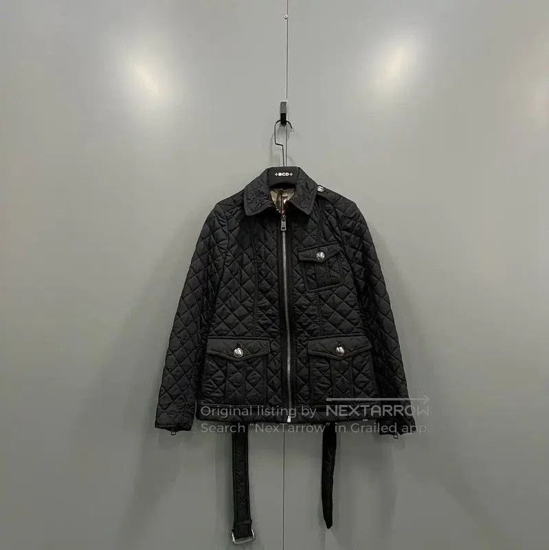 Burberry Burberry Black Cotton Women's Jacket, Size S. Size S / US 4 / IT 40 - 1 Thumbnail
