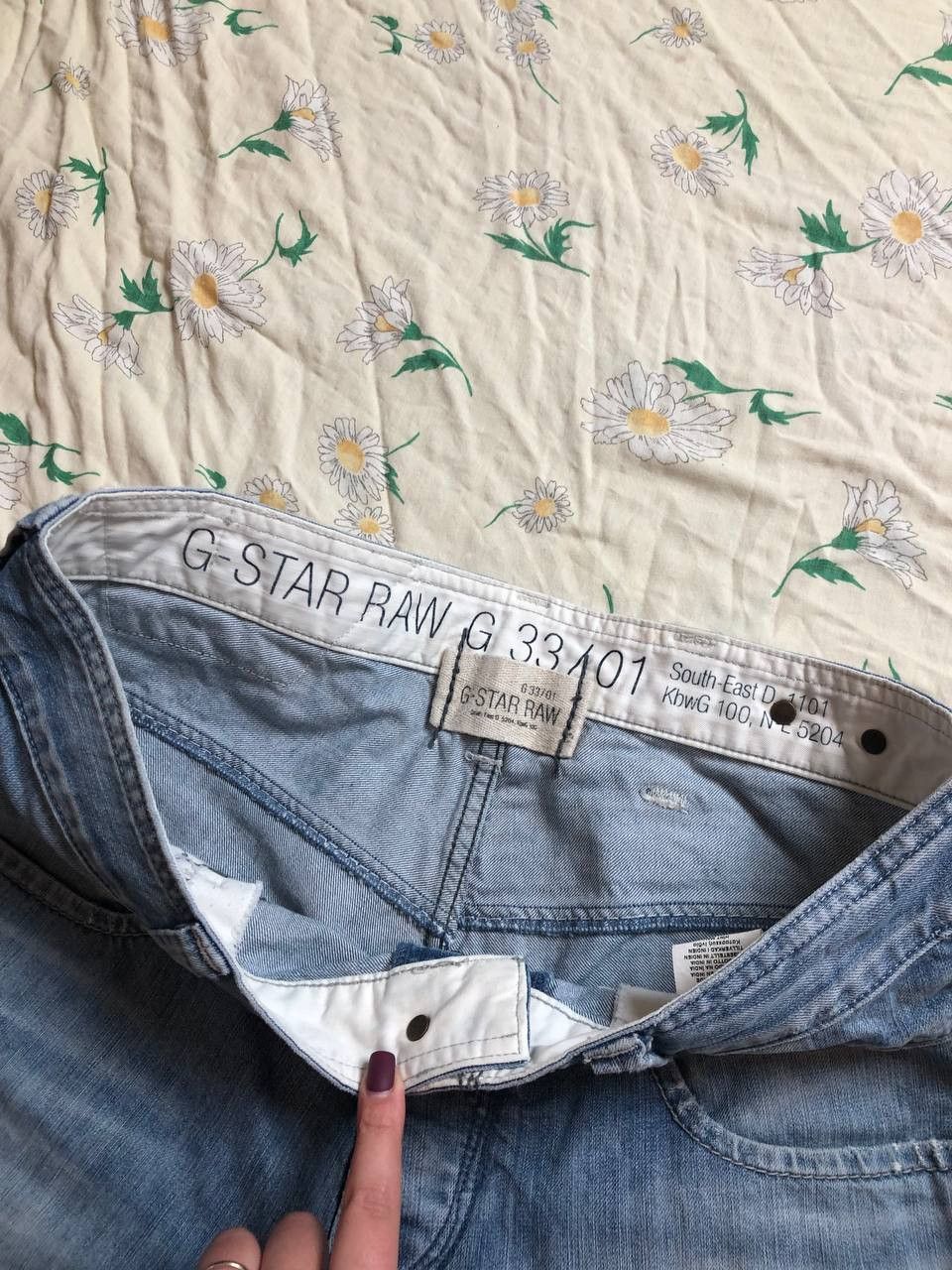 G-Star Vintage G-Star Raw jeans blue Y2K streetwear Size US 34 / EU 50 - 11 Thumbnail