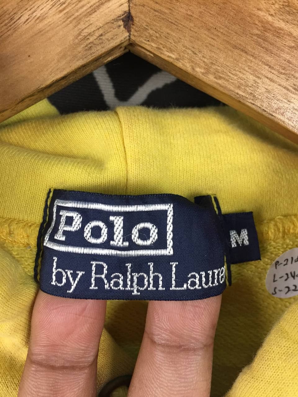 Polo Ralph Lauren Vtg Distressed Polo Ralph Lauren Pony Logo Pullover Hoodie Size US M / EU 48-50 / 2 - 24 Thumbnail
