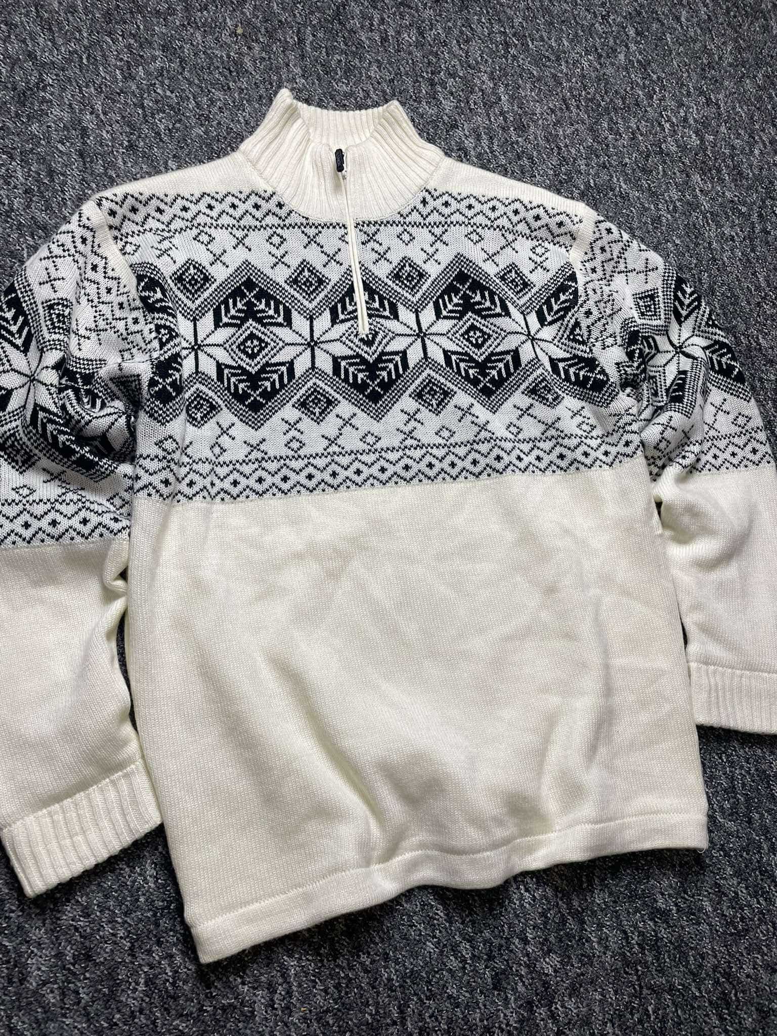 Vintage Vintage sweatshirt zip polar fleece Avant Garde style y2k L Size US L / EU 52-54 / 3 - 2 Thumbnail
