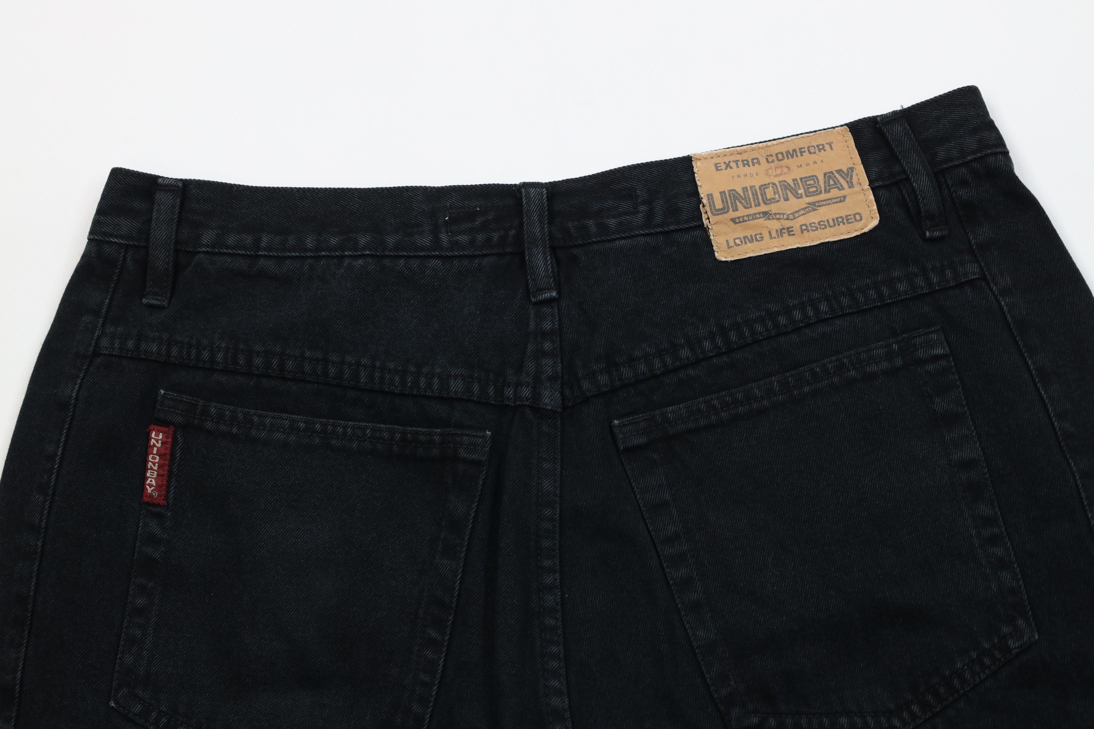 UNIONBAY Vintage 90s Unionbay Surfing Skateboard Dungaree Shorts Size US 36 / EU 52 - 10 Thumbnail