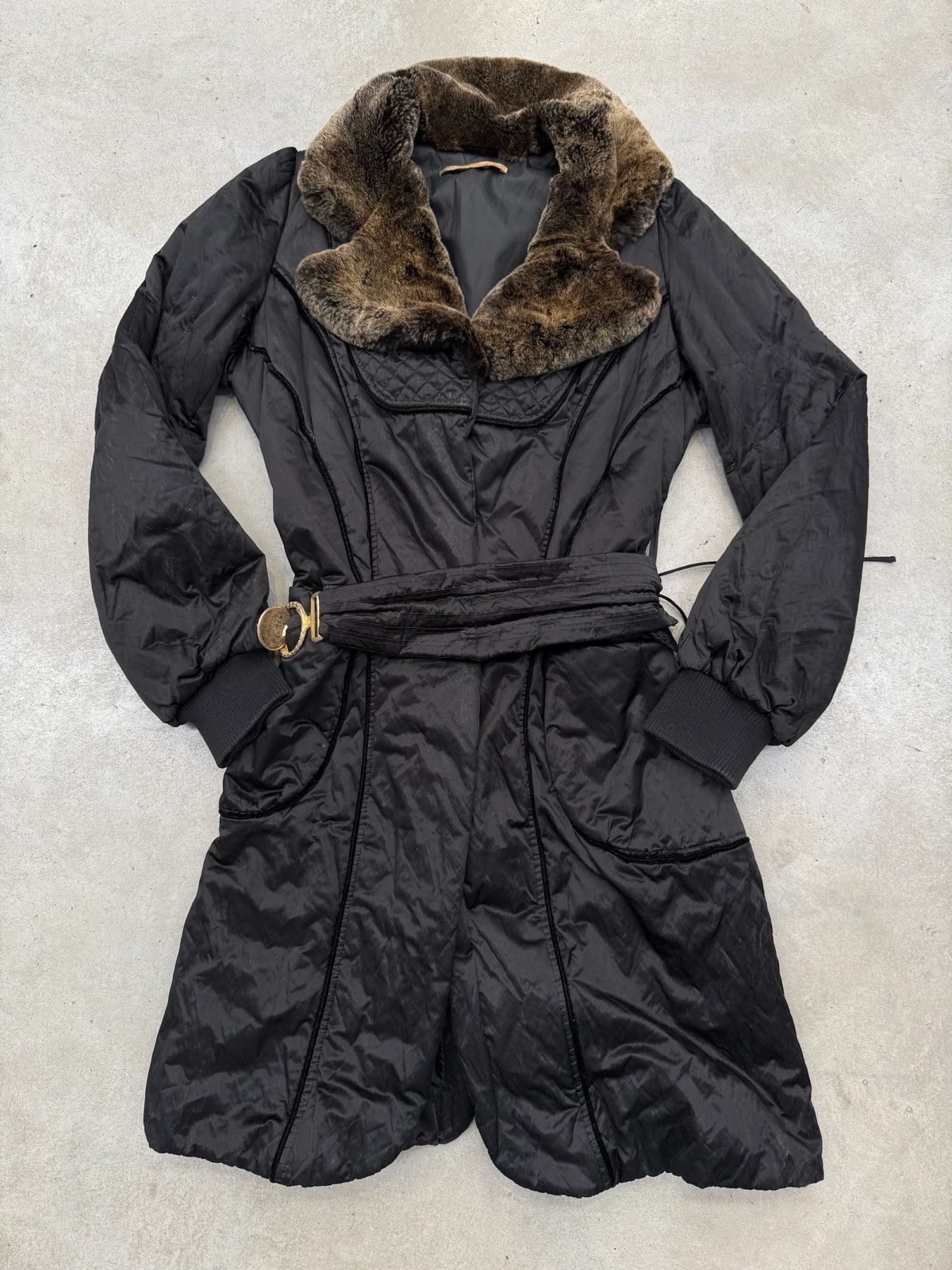 Roberto Cavalli Vintage Roberto Cavalli Class Black Coat L Size M / US 6-8 / IT 42-44 - 1 Thumbnail