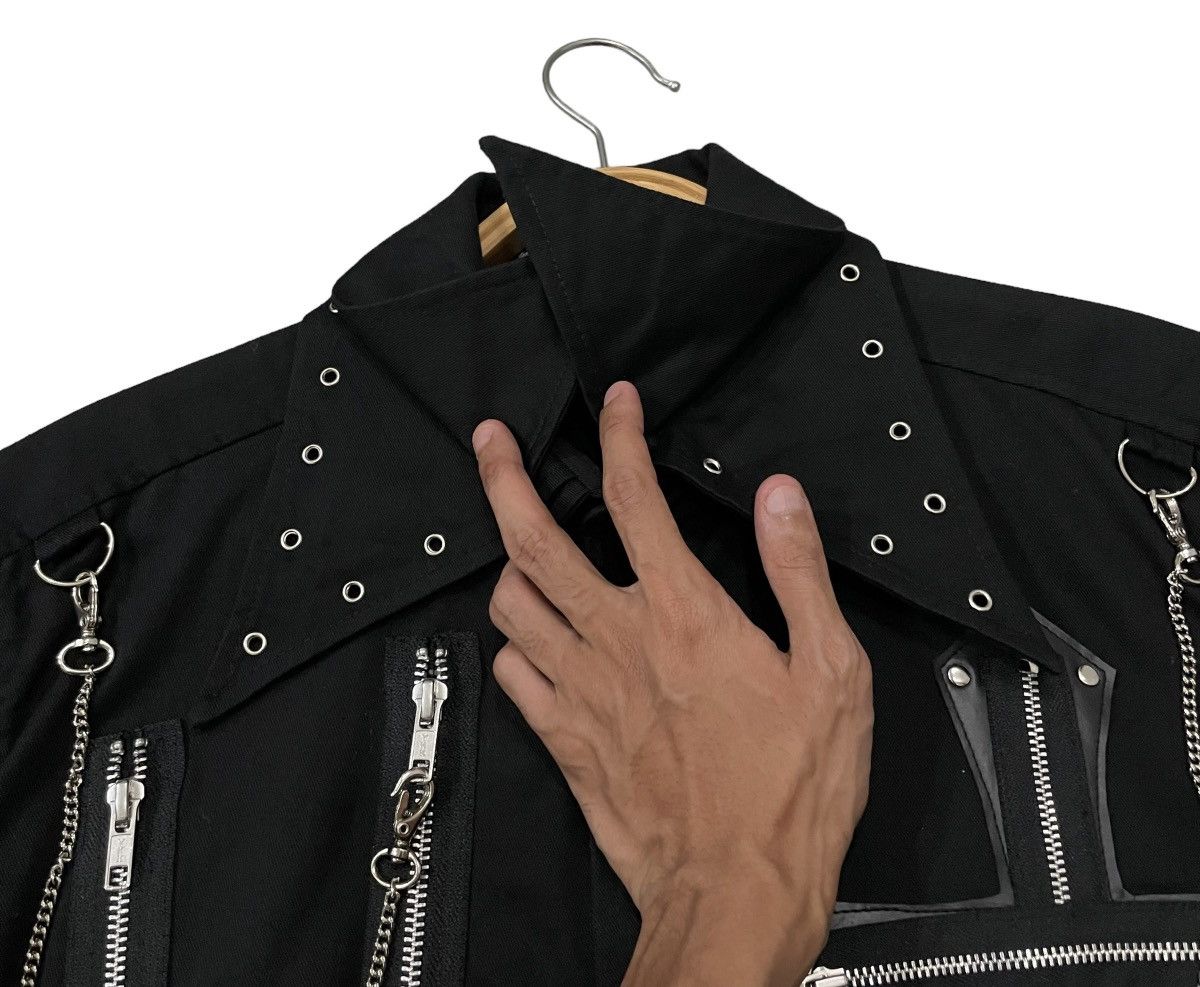 Le Grande Bleu (L.G.B.) Vintage Reach Keystation Bondage Punk Seditionaries Shirt Size US M / EU 48-50 / 2 - 11 Thumbnail