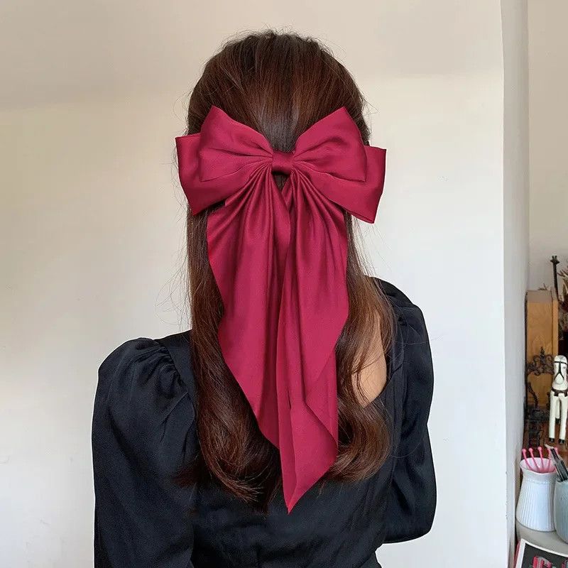 Other Korean Accessories Hair Clips for Women Girls Big Bowknot Size ONE SIZE - 13 Thumbnail