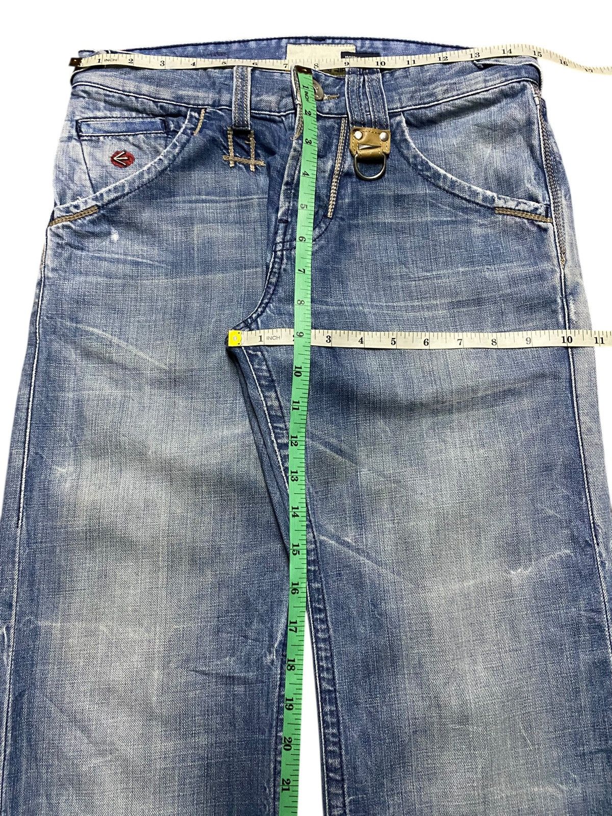 If Six Was Nine Streetwear Y2K Energy Faded Wash Seditionary Loose Jeans Size US 30 / EU 46 - 15 Thumbnail