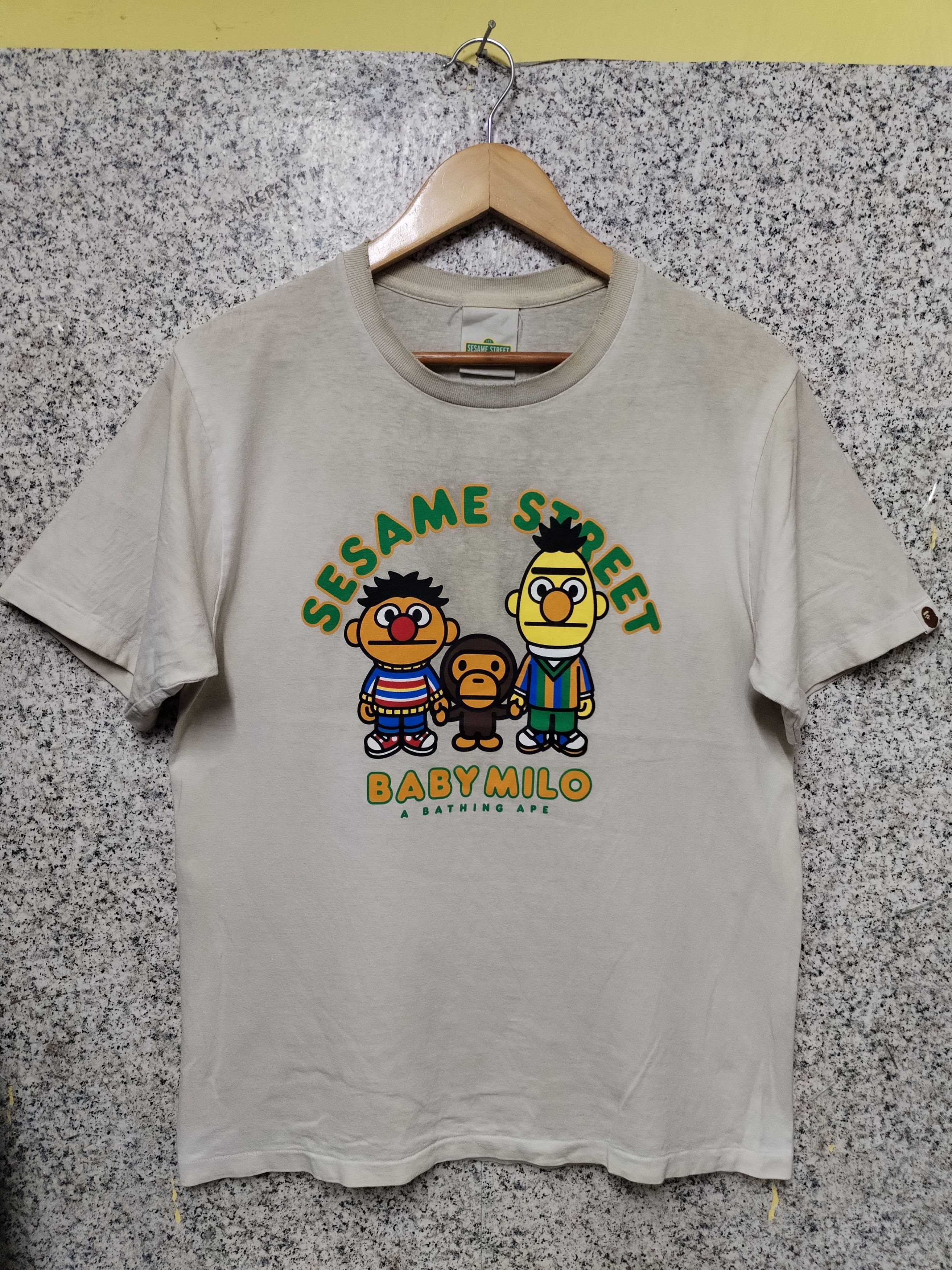 BAPE KIDS☆エイプ☆マイロ☆110☆セサミストリート BAPE KIDS セサミストリート Tシャツ ① - メルカリ