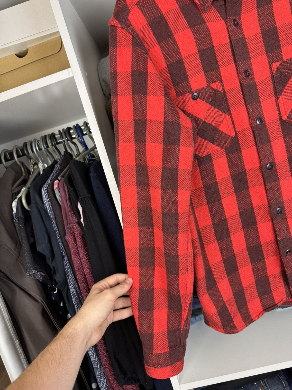 Bedwin & The Heartbreakers Bedwin The Heartbreakers Rogers Buffalo Check Flannel Shirt Size US L / EU 52-54 / 3 - 8 Thumbnail