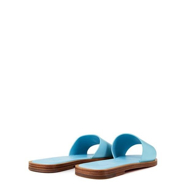 Christian Louboutin Cl Embossed Leather Mules Size US 7 / IT 37 - 5 Thumbnail