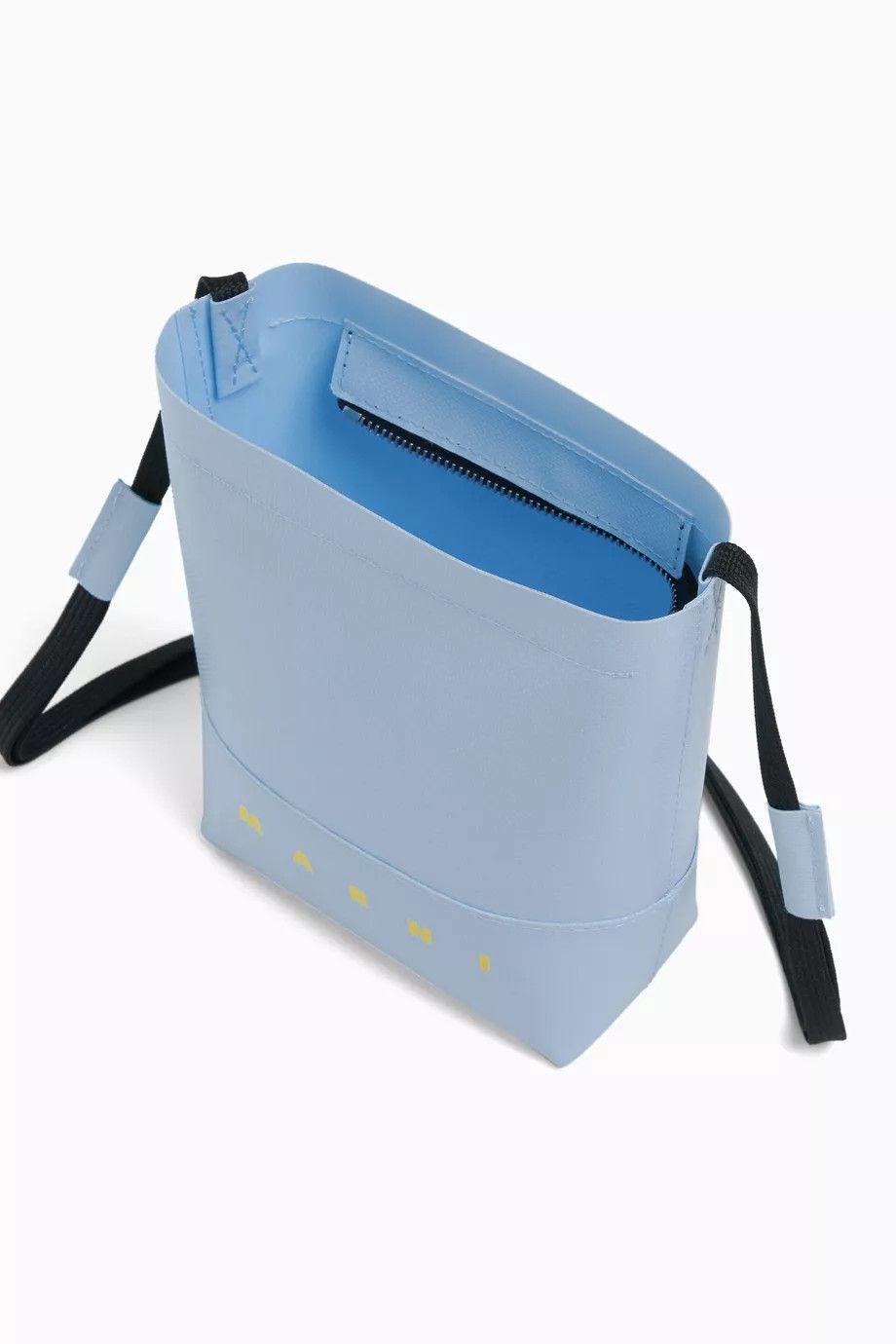 Marni o1f1d3z0825 Size: OS / Crossbody Bag in Coated Canvas Blue Size ONE SIZE - 4 Thumbnail