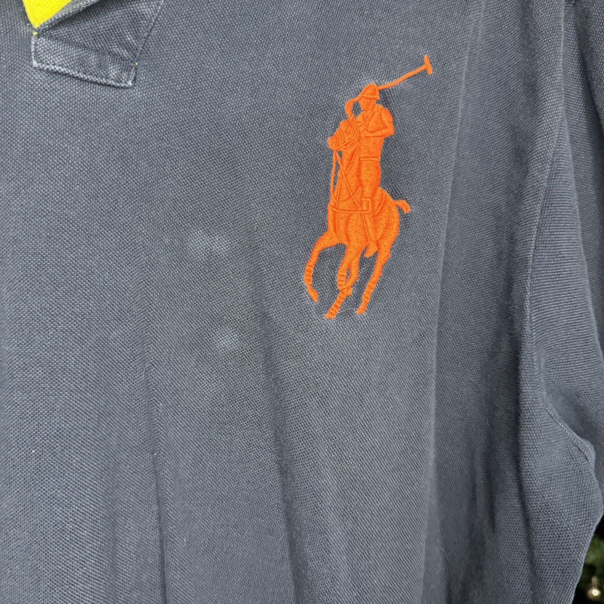 Polo Ralph Lauren Shirt Custom Fit Preppy Button up Big Pony Size US XXL / EU 58 / 5 - 2 Thumbnail