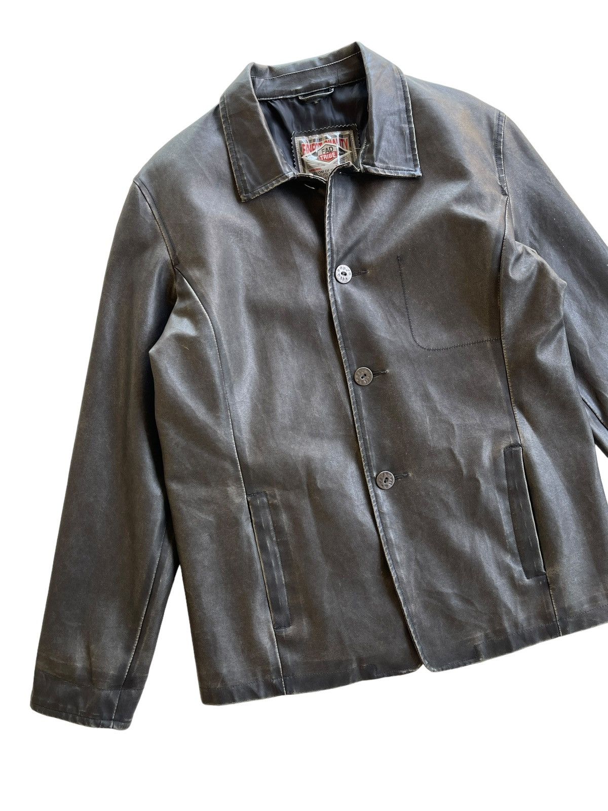 Fad Three Fad Tribe Polyester Recin Coating Jacket (Natural Faded) Size US M / EU 48-50 / 2 - 4 Thumbnail