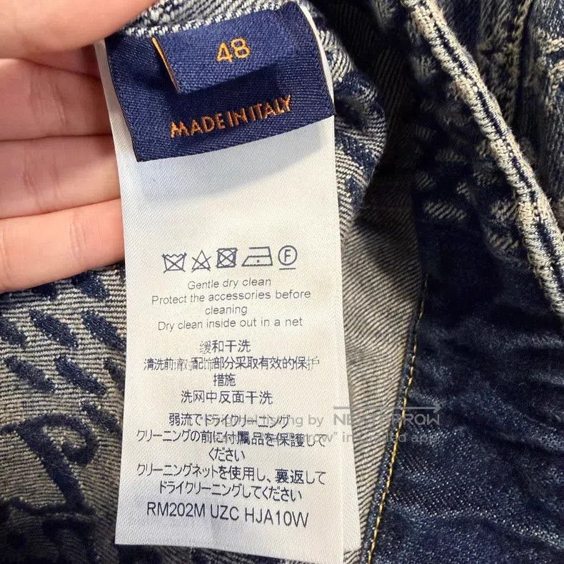 Louis Vuitton Louis Vuitton Classic presbyopic stitching denim jacket Size US M / EU 48-50 / 2 - 4 Thumbnail