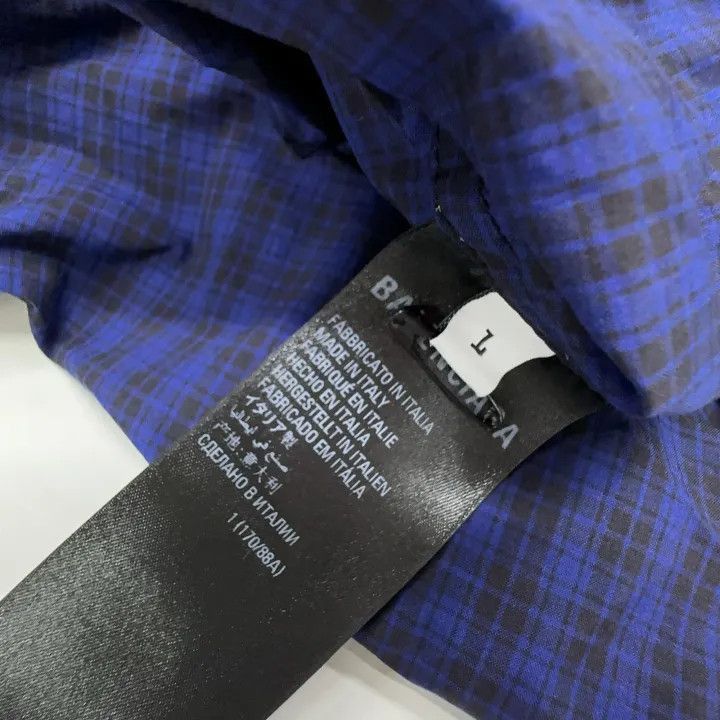 Balenciaga Balenciaga Balenciaga Blue Long Sleeve Layered TShirt -250 Size US M / EU 48-50 / 2 - 3 Thumbnail