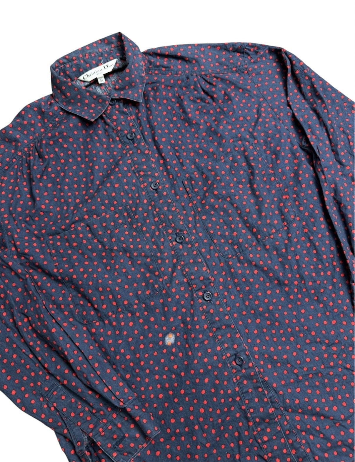 Christian Dior Monsieur Christian dior sport polcadot shirt Size US M / EU 48-50 / 2 - 2 Thumbnail