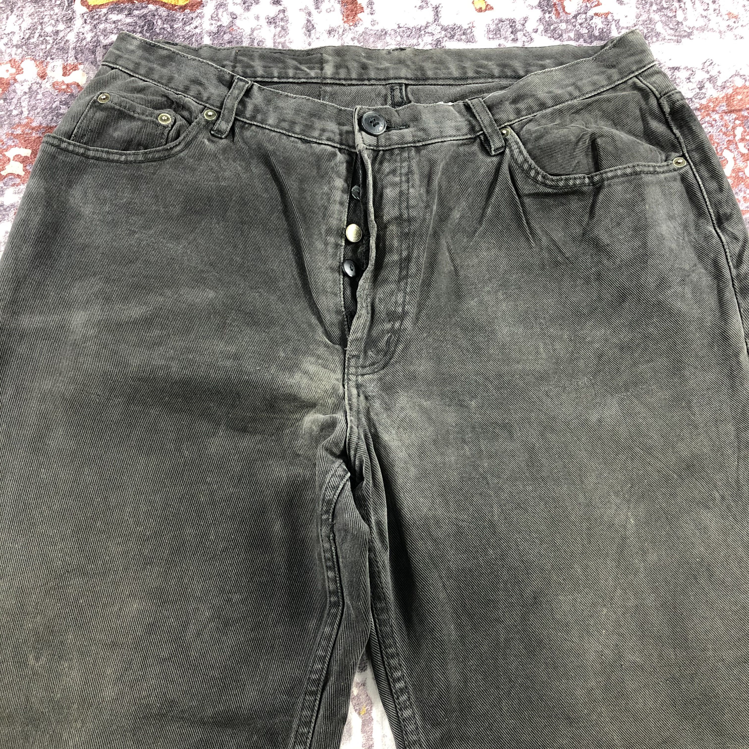 Levi's 90s Vintage Faded Black Levis 501 Jeans-JM2241 Size US 36 / EU 52 - 3 Thumbnail