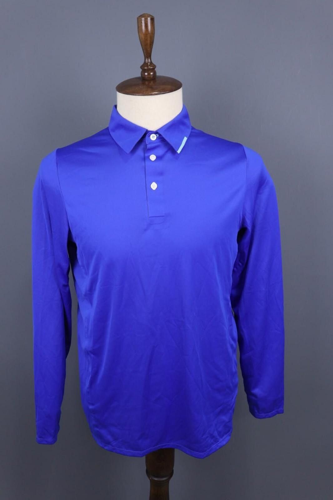 KJUS Kjus Shelter Polo Blue Long Sleeve Polo Shirt Size L Size US L / EU 52-54 / 3 - 1 Thumbnail