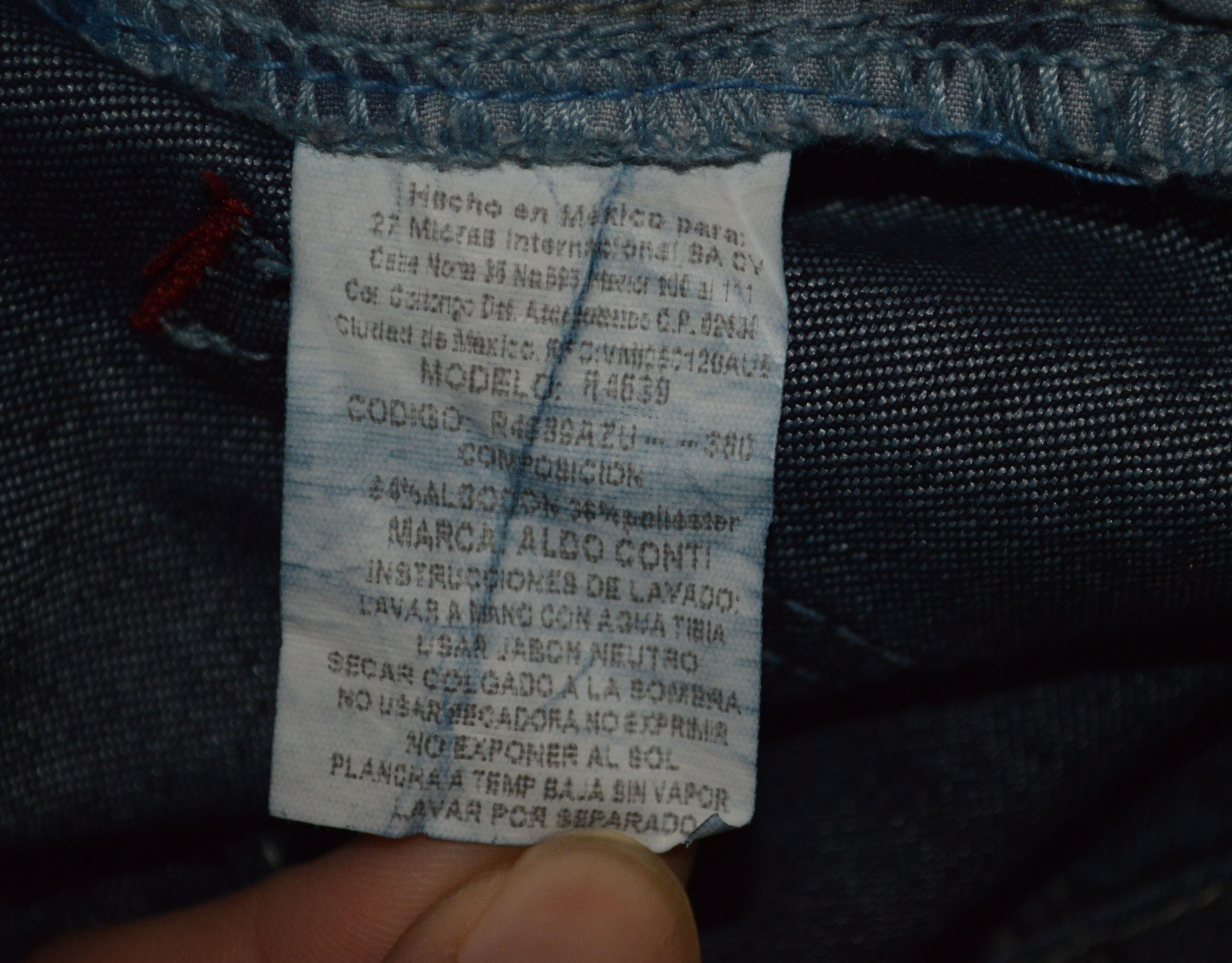 Other Aldo Conti Italia Soft Indigo Denim Jeans Size 36 Size US 36 / EU 52 - 12 Thumbnail