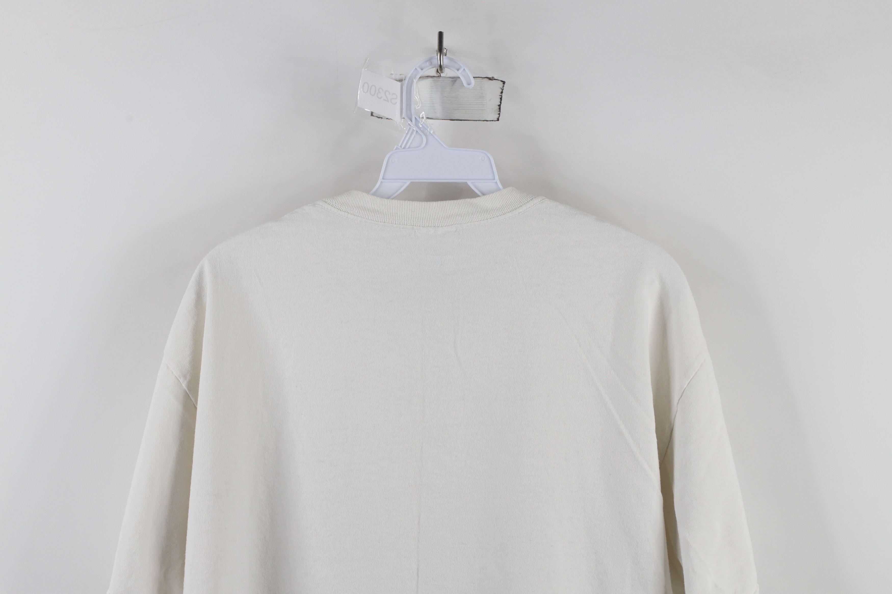 Vintage Vintage 90s Streetwear Cat Kitten Cat Lady T-Shirt Cream Size L / US 10 / IT 46 - 13 Thumbnail