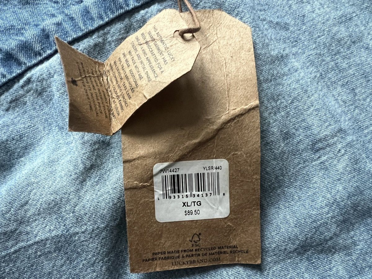 Lucky Brand Lucky Brand : Denim Shirt Flower Embroidered Size US XL / EU 56 / 4 - 11 Thumbnail