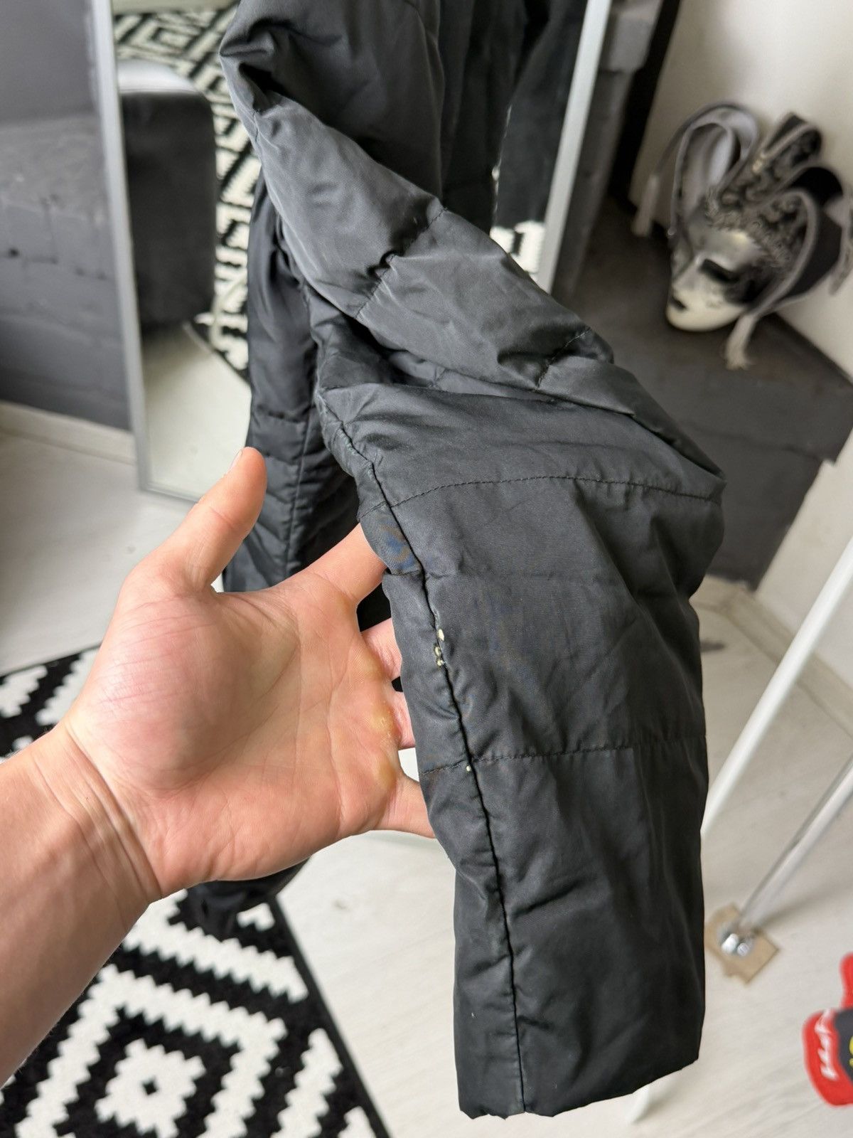 Moncler Vintage Moncler Long Down Puffer Coat Black Size 3 Women’s Size L / US 10 / IT 46 - 9 Thumbnail