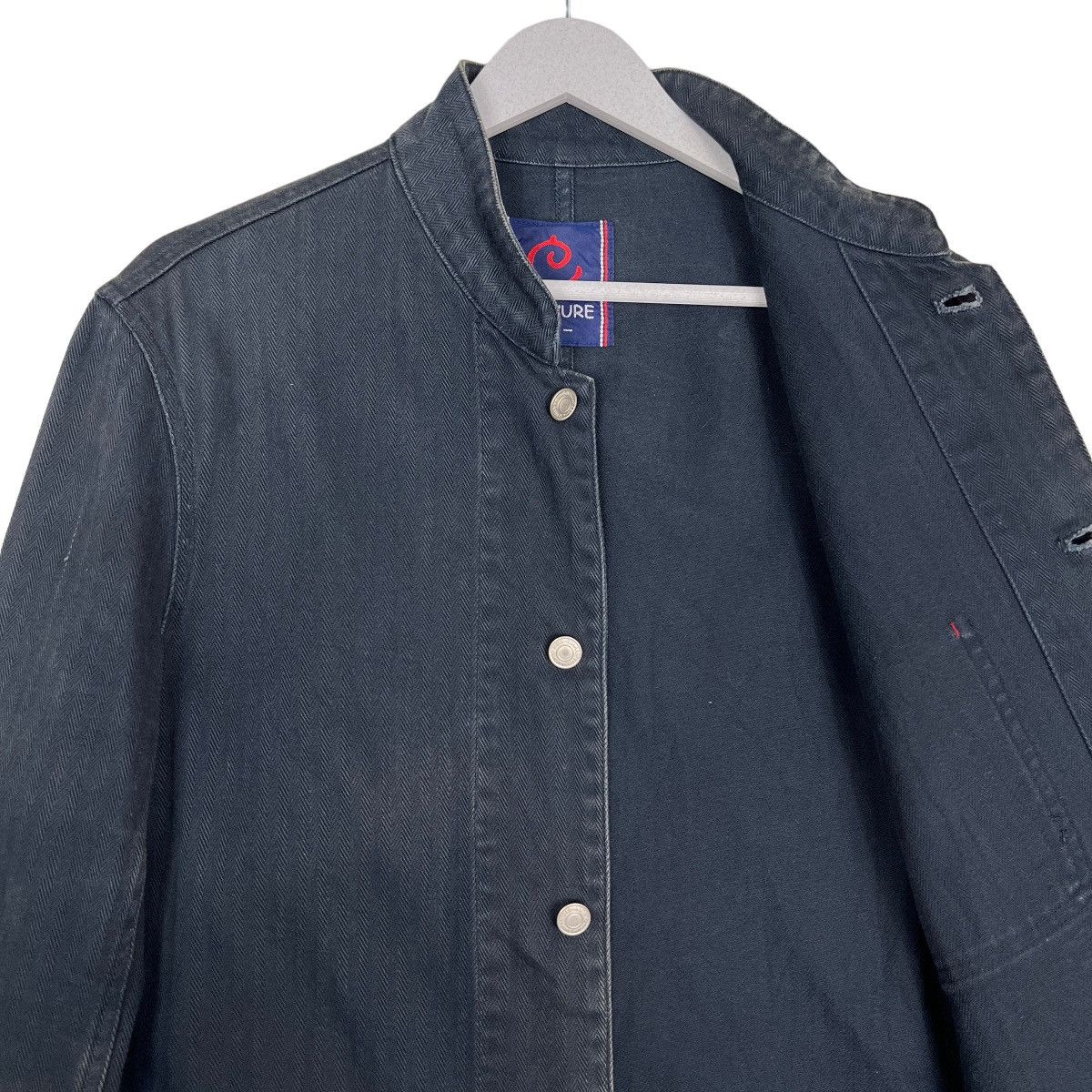 Blue Blue Japan 🔥 BLUE BLUE OBSCURE INDIGO HBT CHORE JACKET Size US M / EU 48-50 / 2 - 10 Thumbnail
