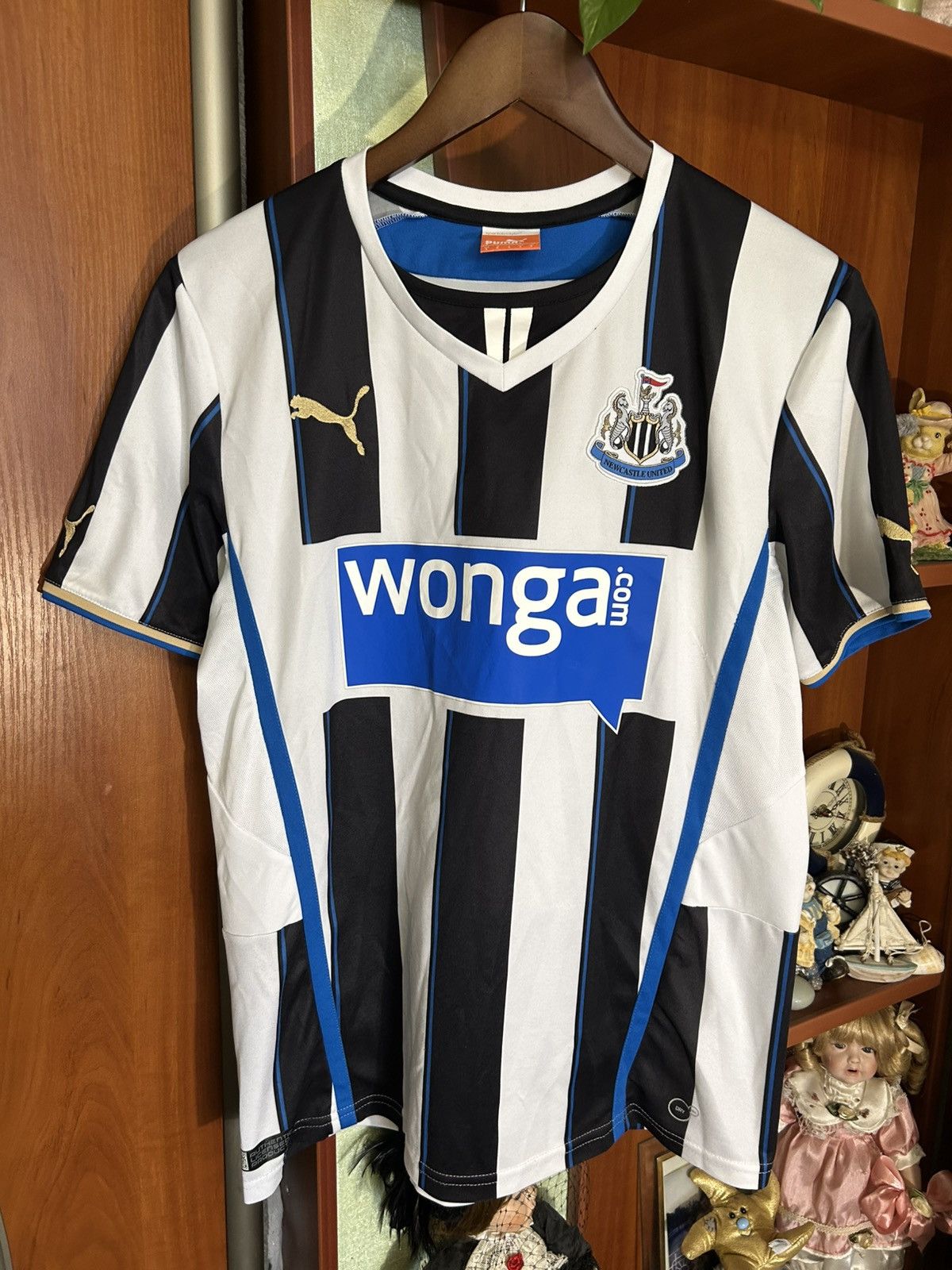 Puma Newcastle United Football Jersey 2013/14 Home Puma Soccer Size US S / EU 44-46 / 1 - 1 Thumbnail