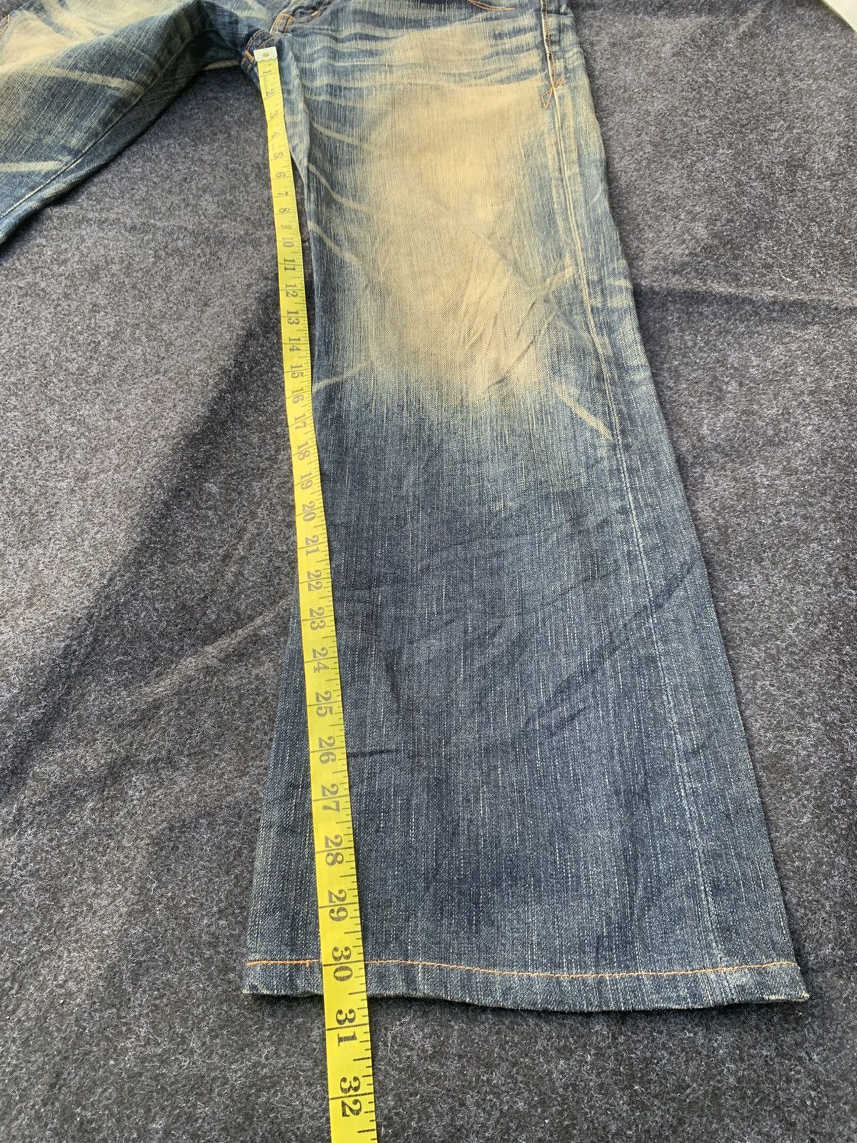 Edwin 👖RARE EDWIN BLUE TRIP – HEAVY WORN & CRAZY PATINA Size US 32 / EU 48 - 8 Thumbnail