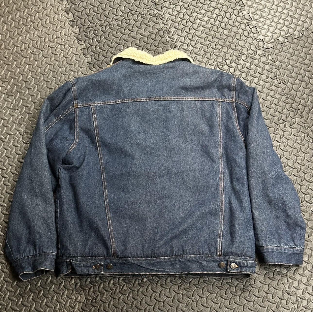 Vintage Vintage denim jacket sherpa lined Size US XL / EU 56 / 4 - 2 Thumbnail
