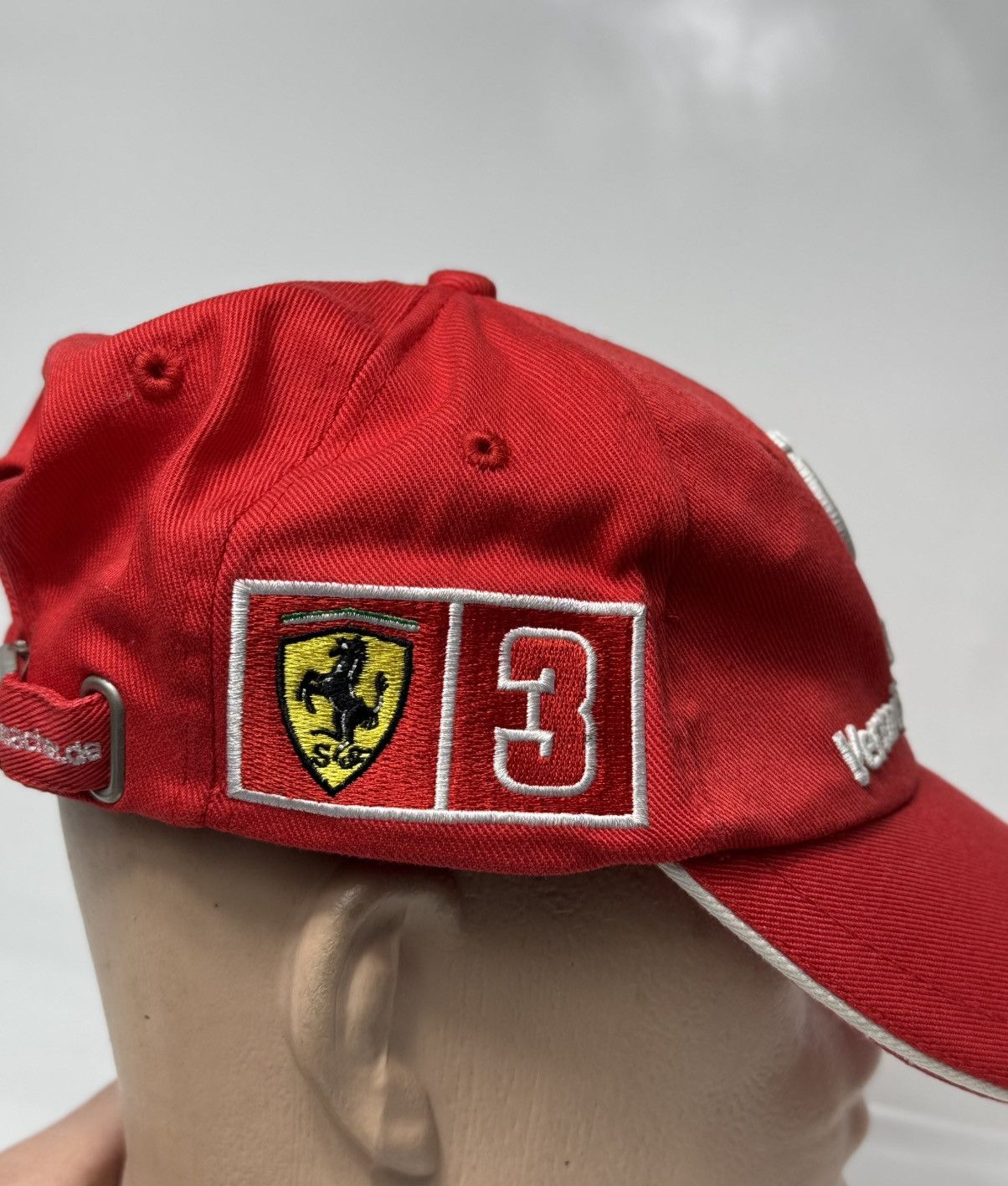 Ferrari Ferrari #3 Michael Schumacher Vintage Racing Cap Hat Size ONE SIZE - 4 Thumbnail