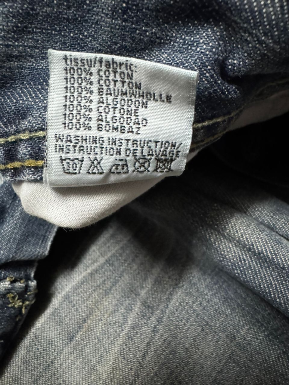 Japanese Brand SICK Japanese RMS Thrashed Faded Distressed Straight Jean Size US 31 - 13 Thumbnail