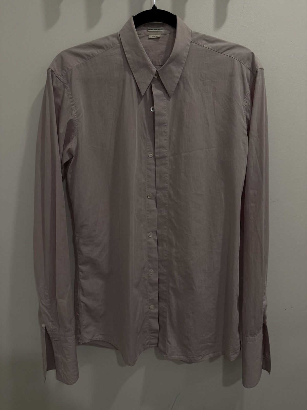Dries Van Noten Dries van noten tuxedo shirt pink Size US S / EU 44-46 / 1 - 1 Thumbnail