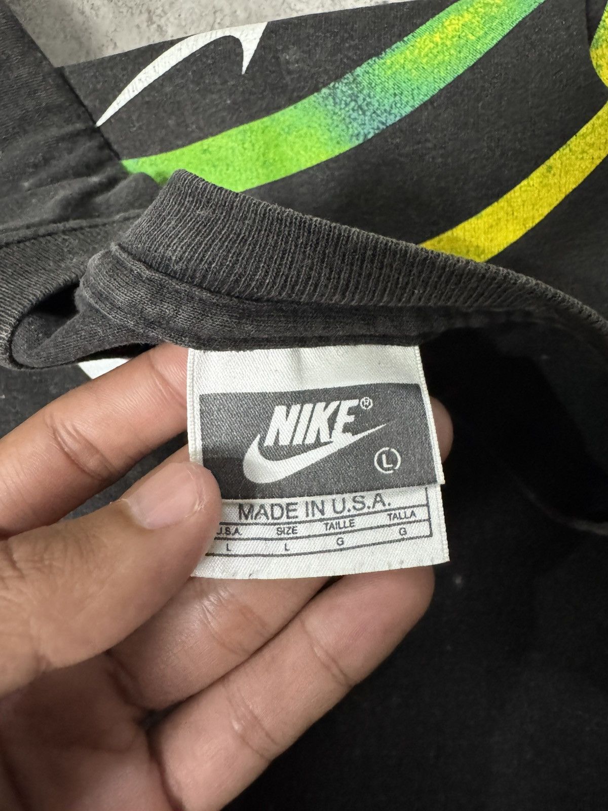 Nike VINTAGE 90’S NIKE IRONMAN T-SHIRT Size US L / EU 52-54 / 3 - 6 Thumbnail