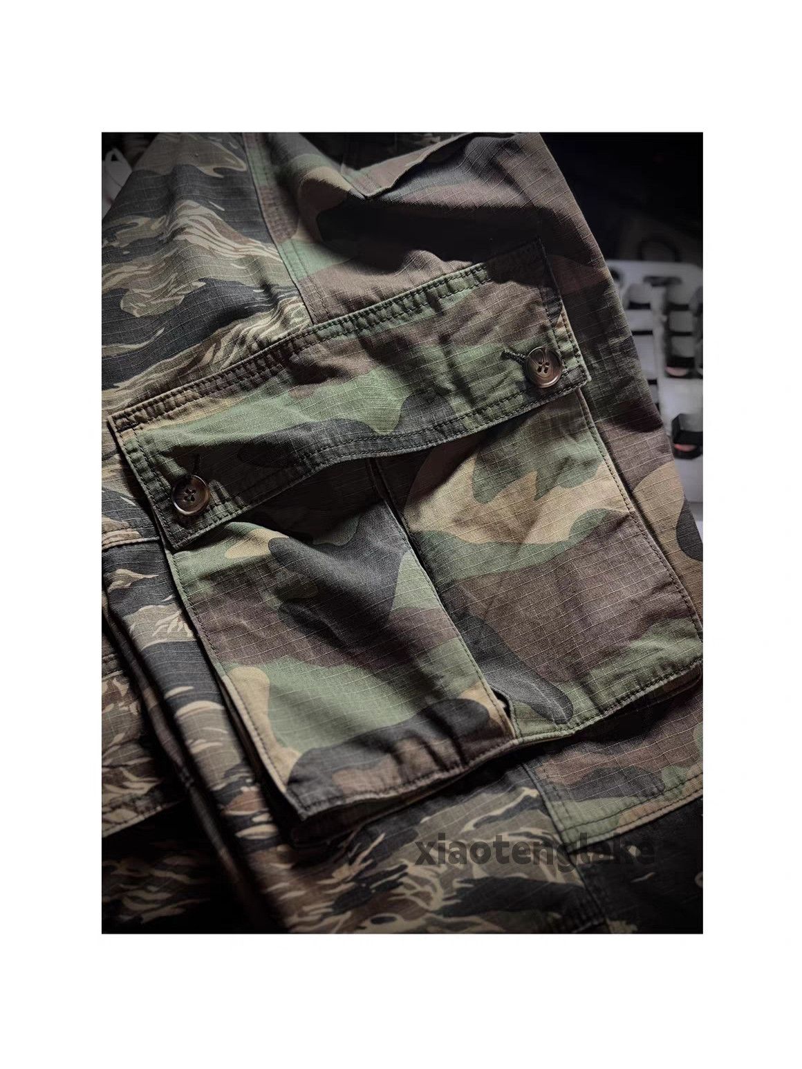 Vintage Otl bape carhartt kith style military outdoor camo pants Size US 36 / EU 52 - 2 Thumbnail