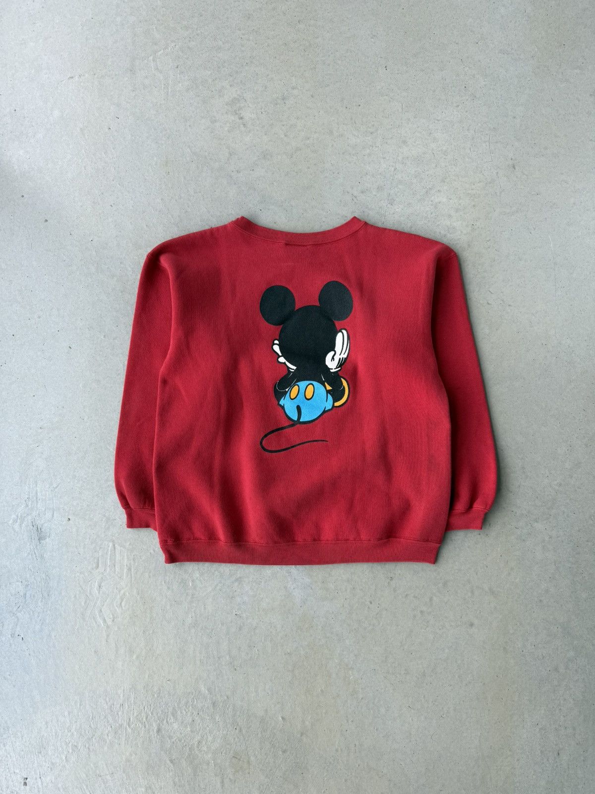 Mickey Mouse Vintage 90s Mickey Mouse Double Sided Crewneck Size US S / EU 44-46 / 1 - 2 Thumbnail