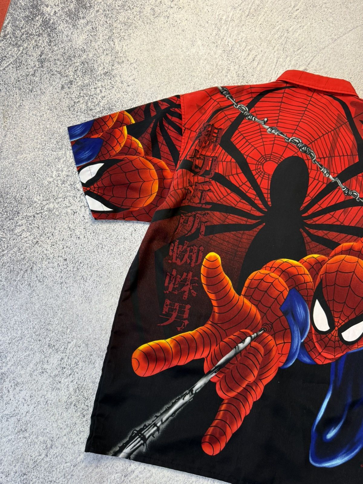 Marvel Comics Vintage Changes Spiderman 2001 AOP Button Up Shirt Size US M / EU 48-50 / 2 - 17 Thumbnail