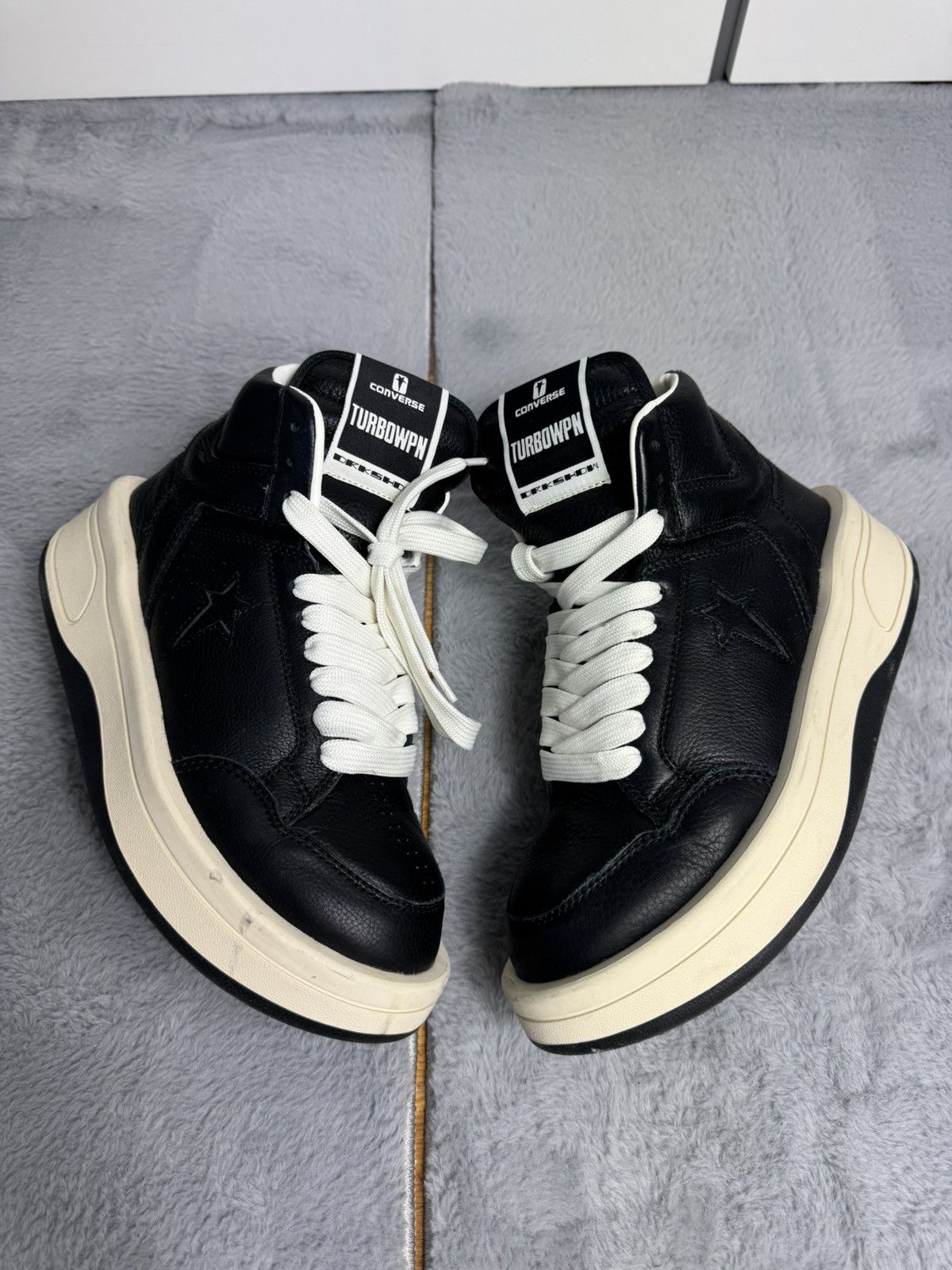 Converse × Rick Owens Drkshdw Rick owens Turbowpn x Converse Size US 7 / EU 40 - 2 Thumbnail