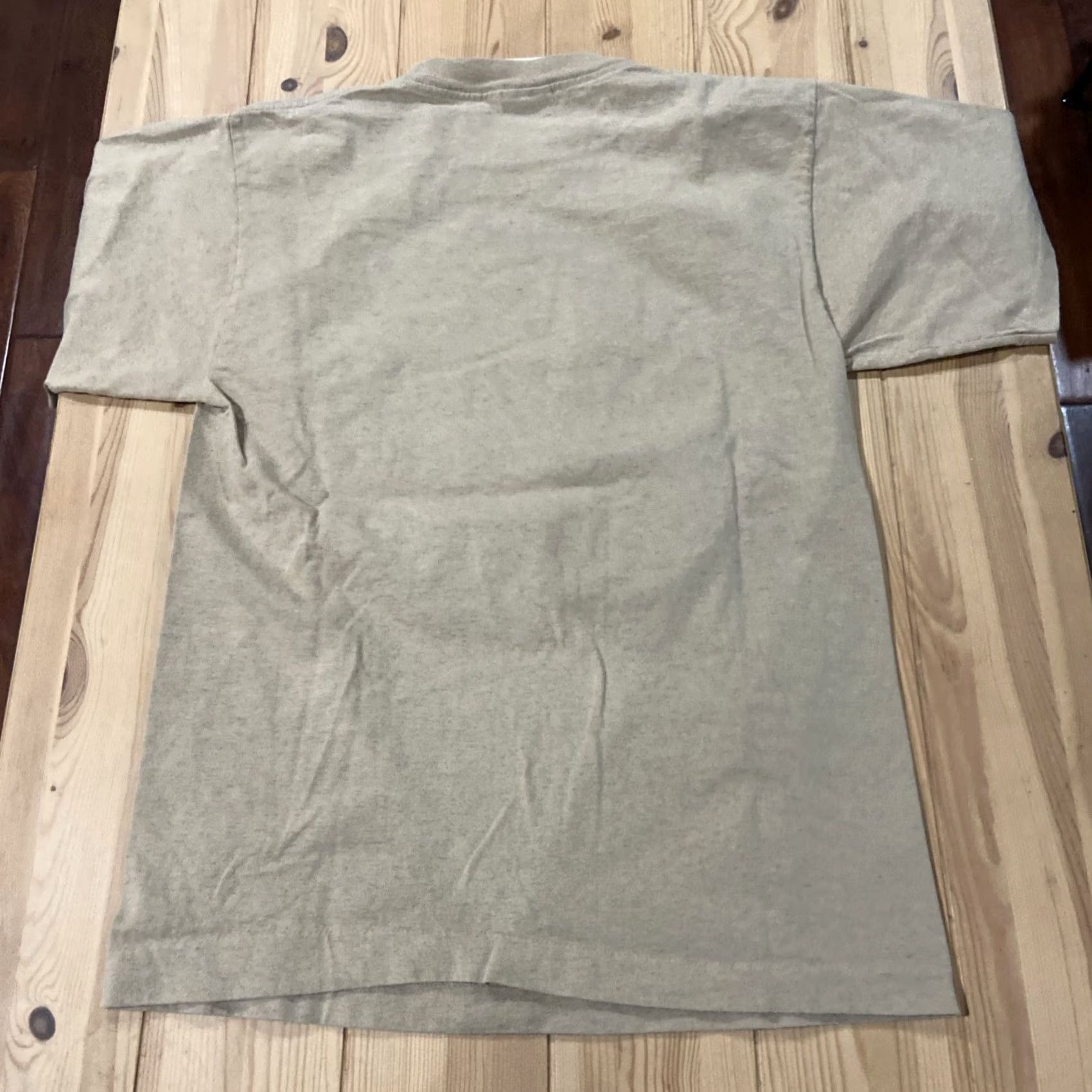 Vintage VINTAGE Alore T-Shirt M Men's Brown Nature 1990s USA Made Earth Foundation Sloth Stitch Cotton Shirt Mens Size US M / EU 48-50 / 2 - 6 Thumbnail
