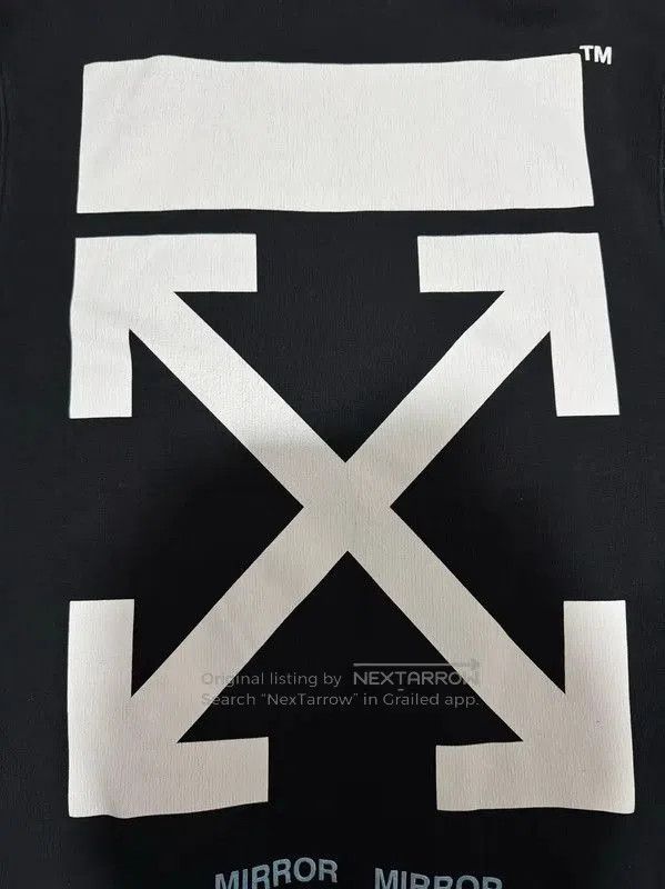 Off-White Off-White Black Graphic Print Hoodie . Size US S / EU 44-46 / 1 - 3 Thumbnail