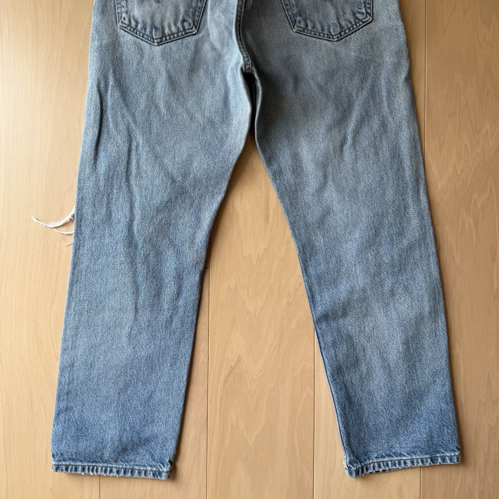 Levi's × Vintage Vintage Levis 505 Jeans 33 Blue 90s Made in USA Light Wash Size US 33 - 8 Thumbnail