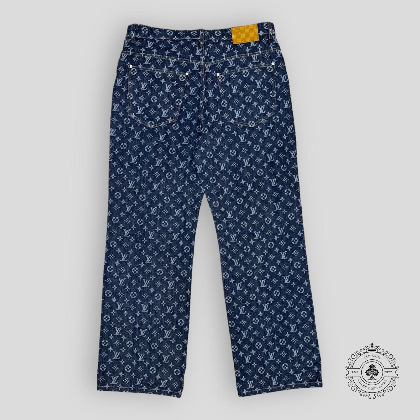 Louis Vuitton Louis Vuitton Jacquard Skate Denim Jeans Size US 36 / EU 52 - 2 Thumbnail