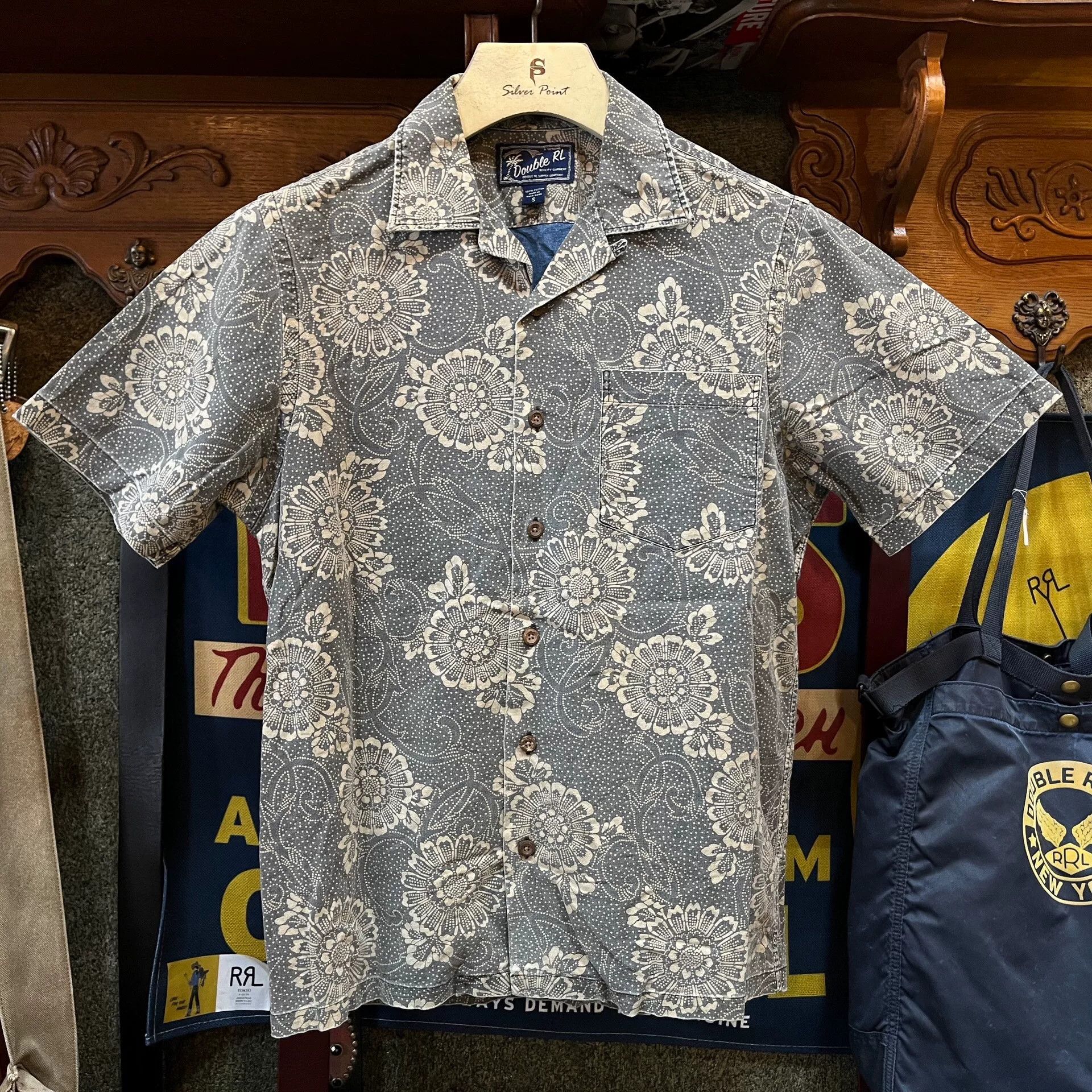 RRL Ralph Lauren RRL Hawaiian Style Short Sleeve Shirt Size US S / EU 44-46 / 1 - 1 Thumbnail