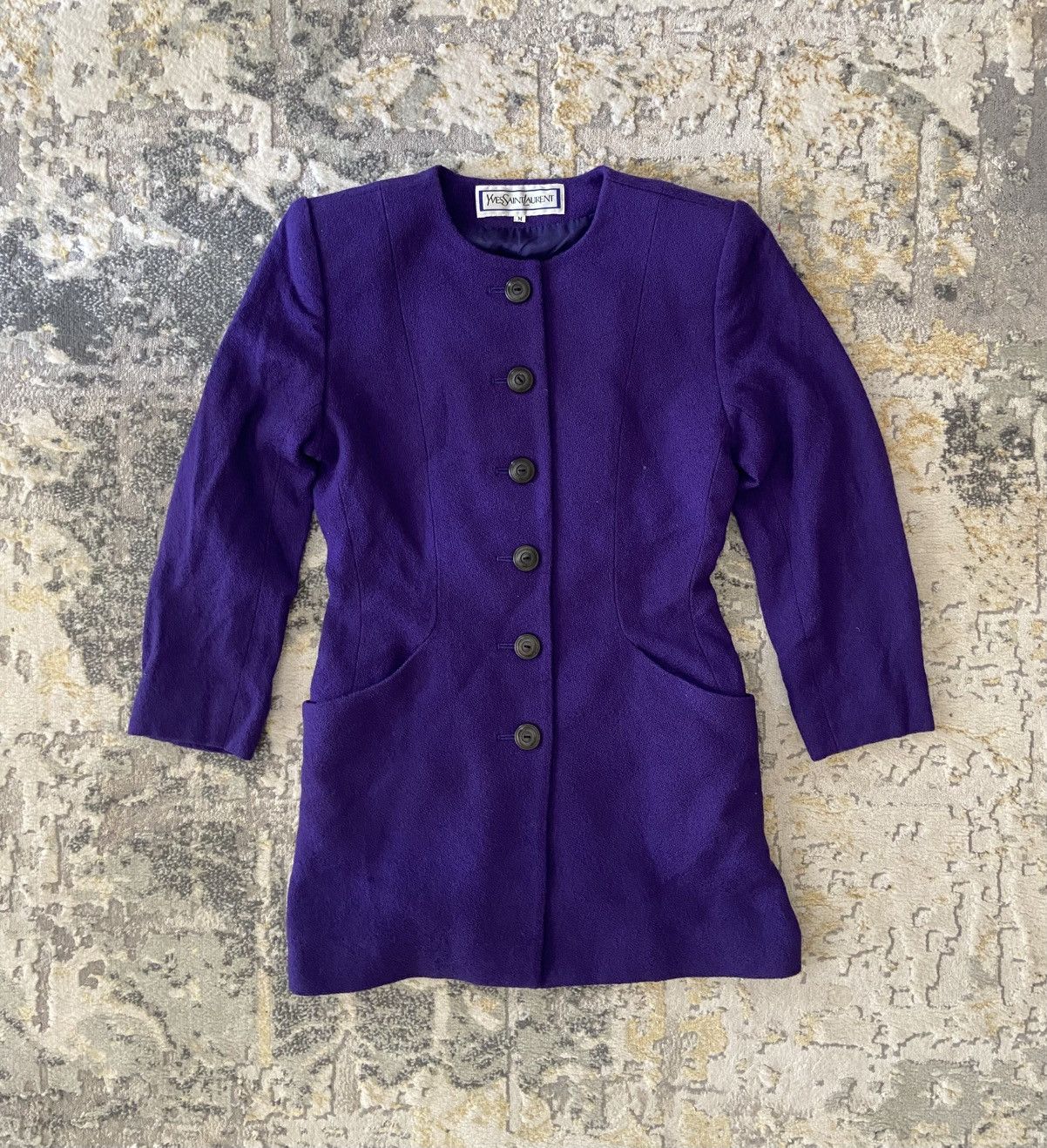 Yves Saint Laurent YSL COAT MINIMALIST Size M / US 6-8 / IT 42-44 - 2 Thumbnail