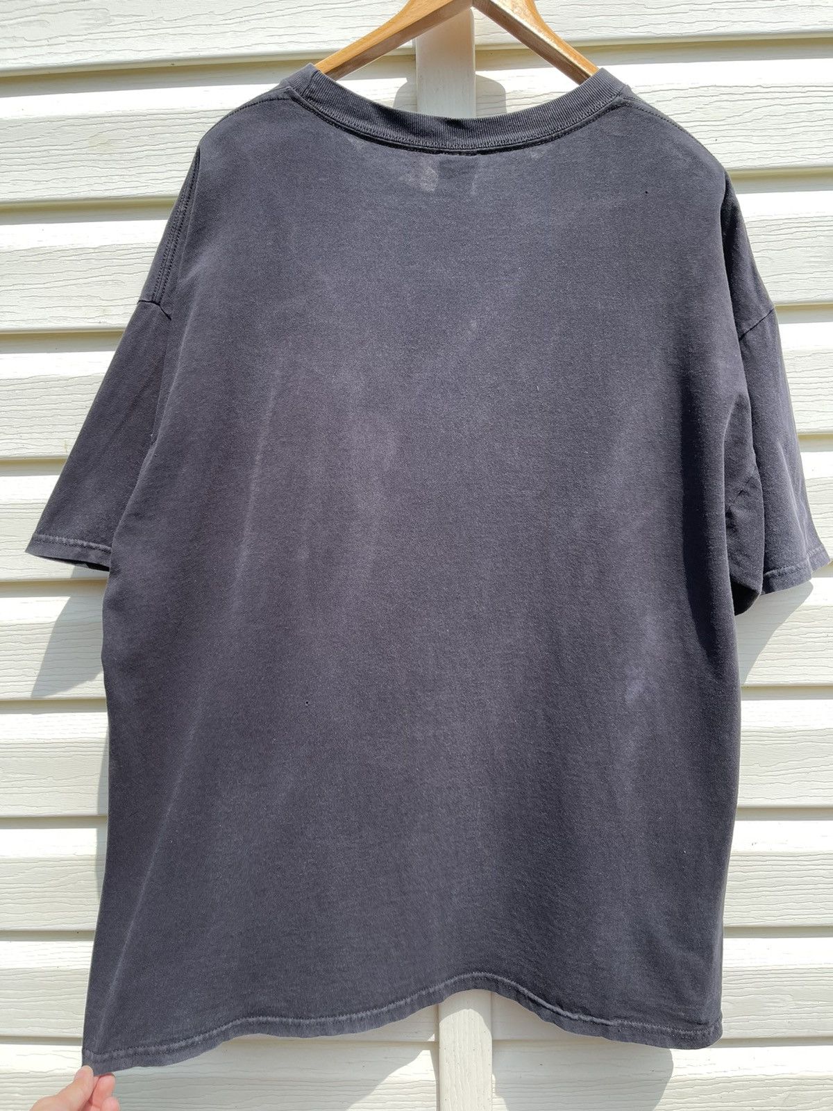 Affliction Vintage 90s SunFaded/Washed Green Skulls Oversized Baggy Tee Size US XXL / EU 58 / 5 - 11 Thumbnail