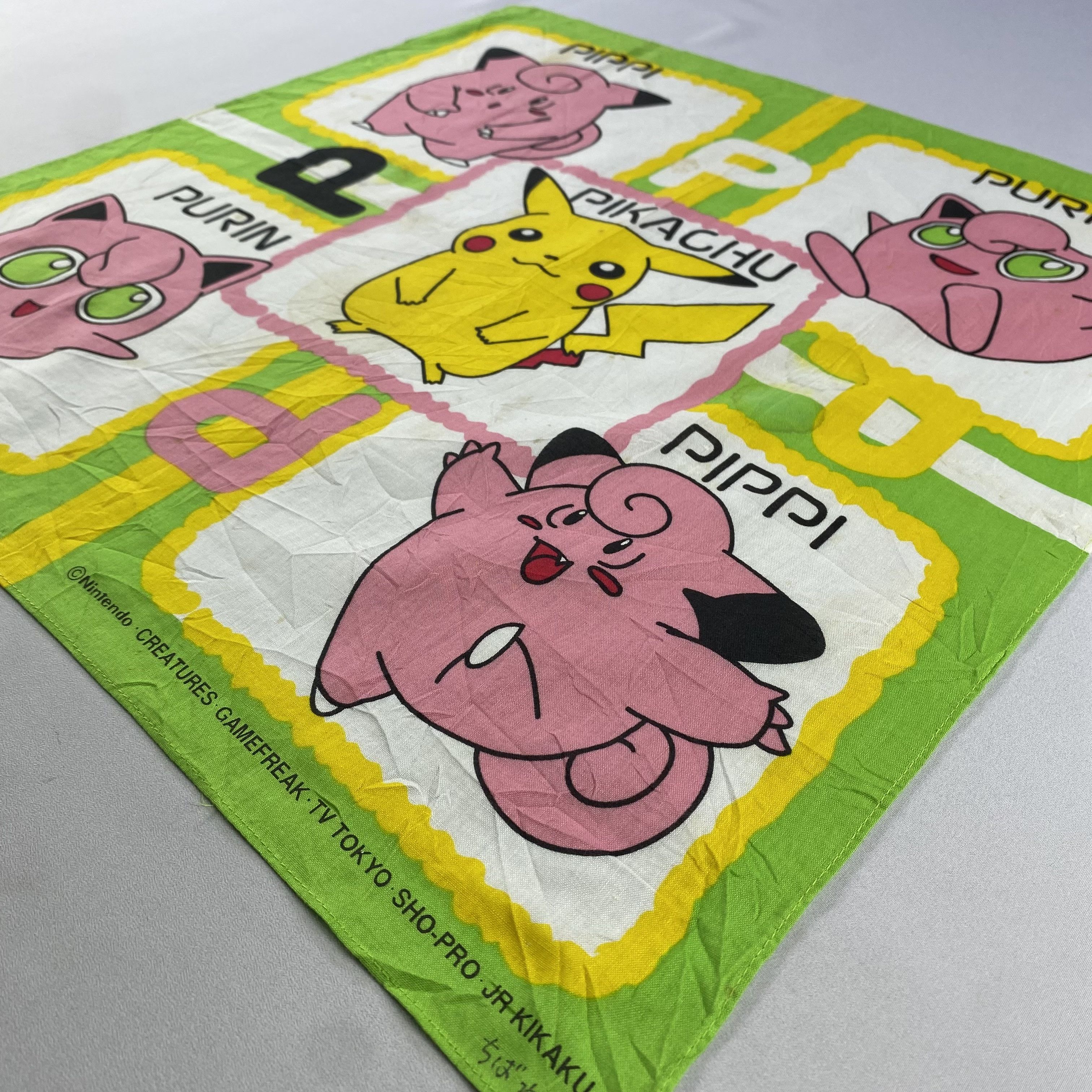 Pokemon × Vintage Vintage PIkachu Bandana/ Handkerchief / Neckerchief Size ONE SIZE - 2 Thumbnail