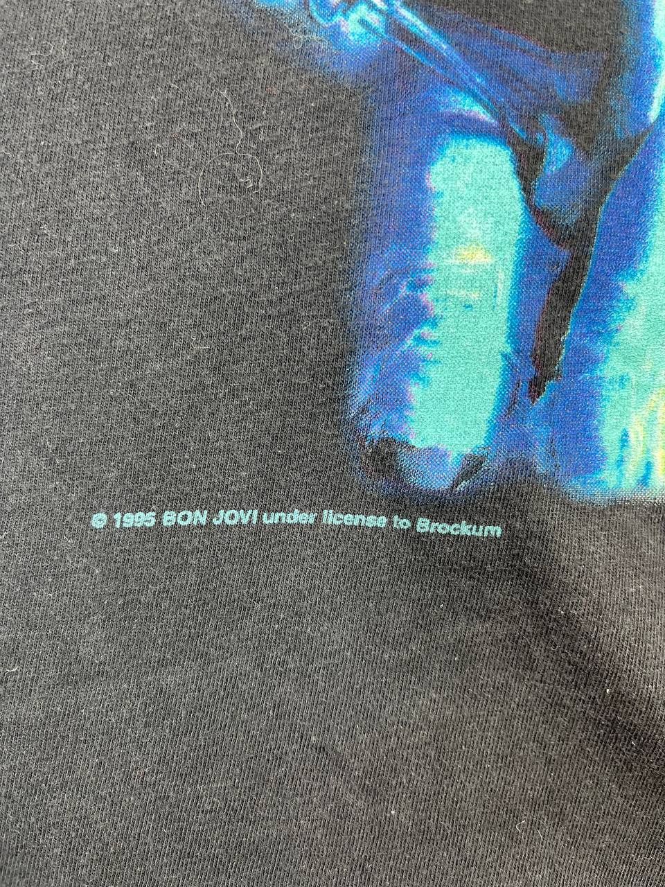 Other Vintage 1995 Bon Jovi Tour T Shirt Brockum Band Graphic Sz L Size US L / EU 52-54 / 3 - 3 Thumbnail