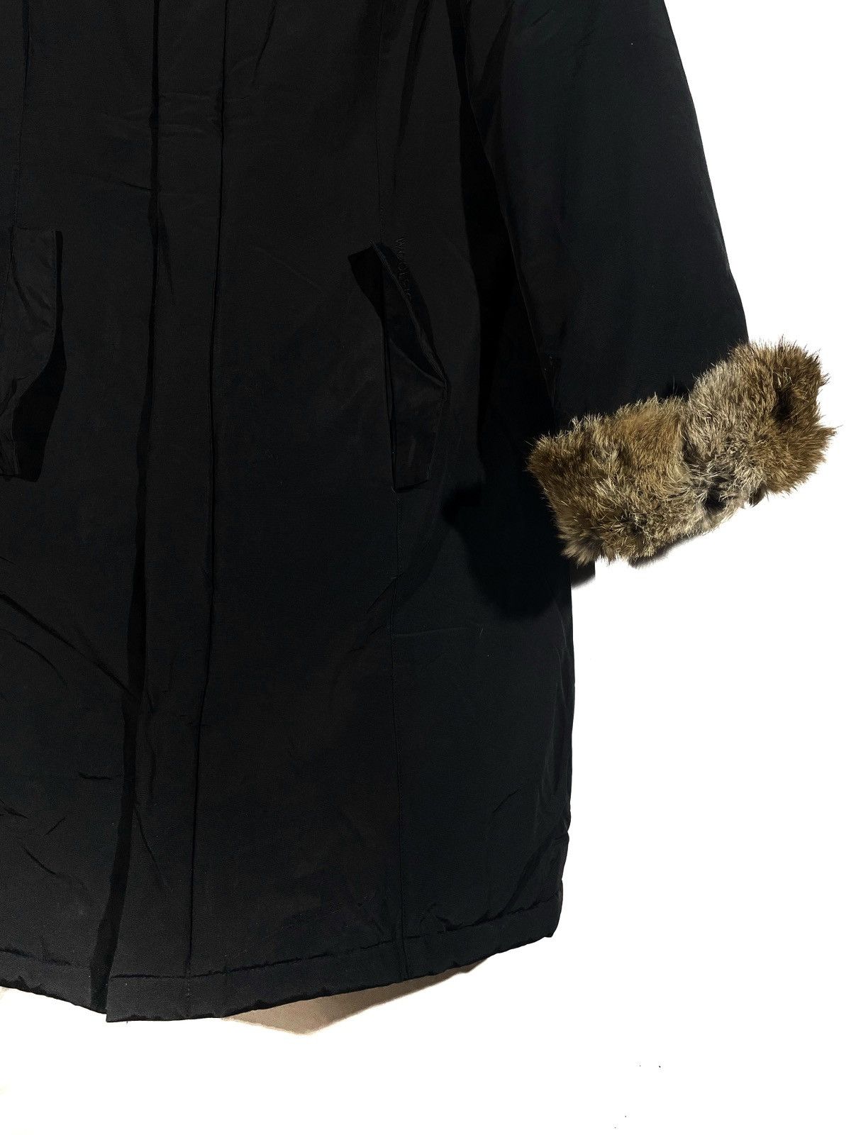 Woolrich Woolen Mills Woolrich Women Parka With Rabbit Fur Coat Down Jacket Size M Size M / US 6-8 / IT 42-44 - 3 Thumbnail