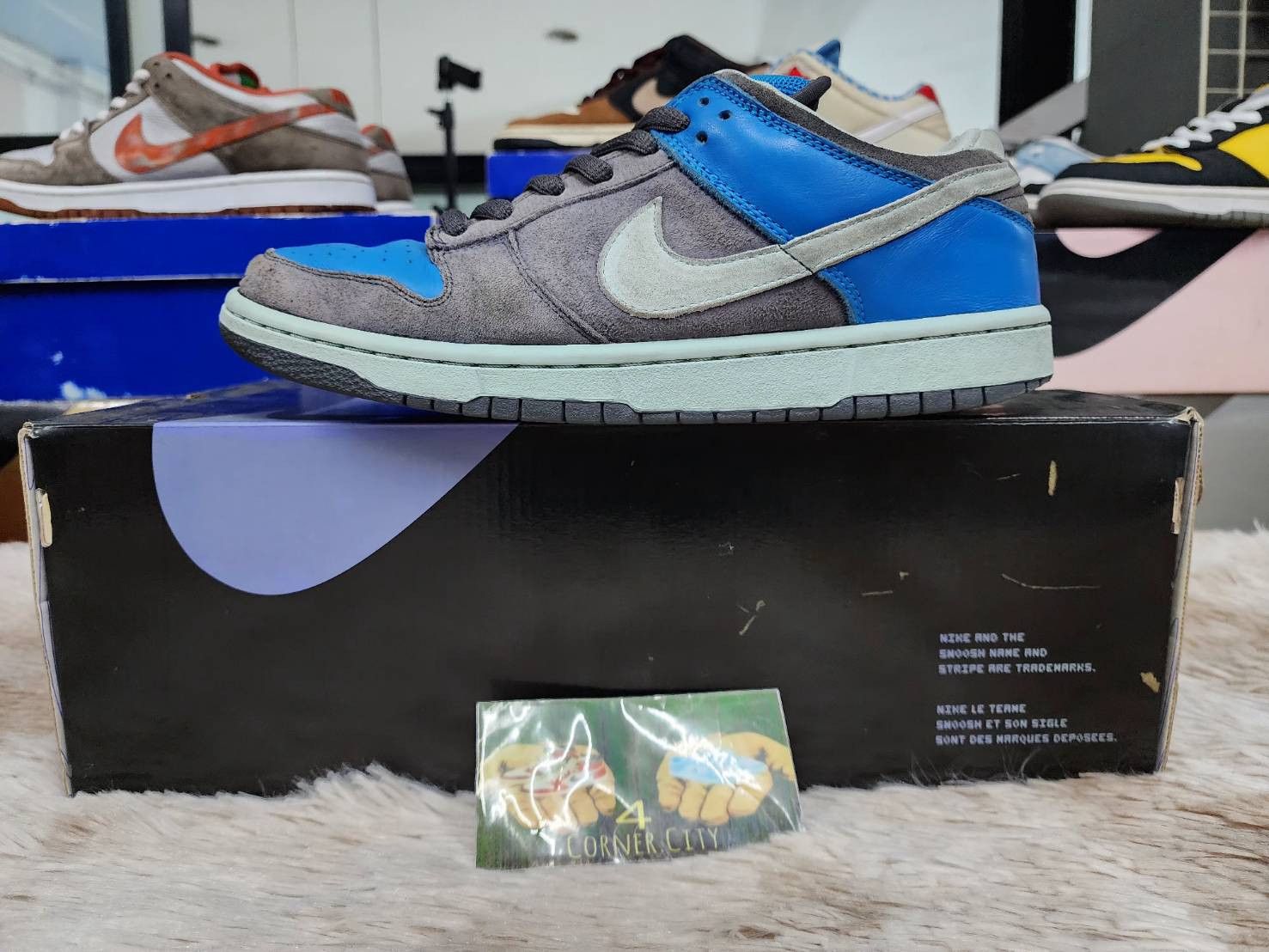 Nike Nike Sb Dunk Low Aqua Chalk Size US 10 / EU 43 - 1 Thumbnail