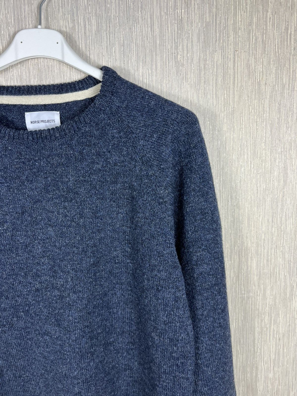 Norse Projects Norse Projects Birnir Shetland sweater casual knit heather Size US XL / EU 56 / 4 - 3 Thumbnail
